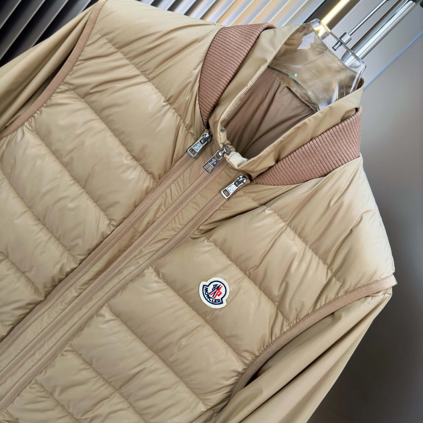 Moncler Verney 3-in-1 Short Jacket & Down Vest Set - EUR FASHION