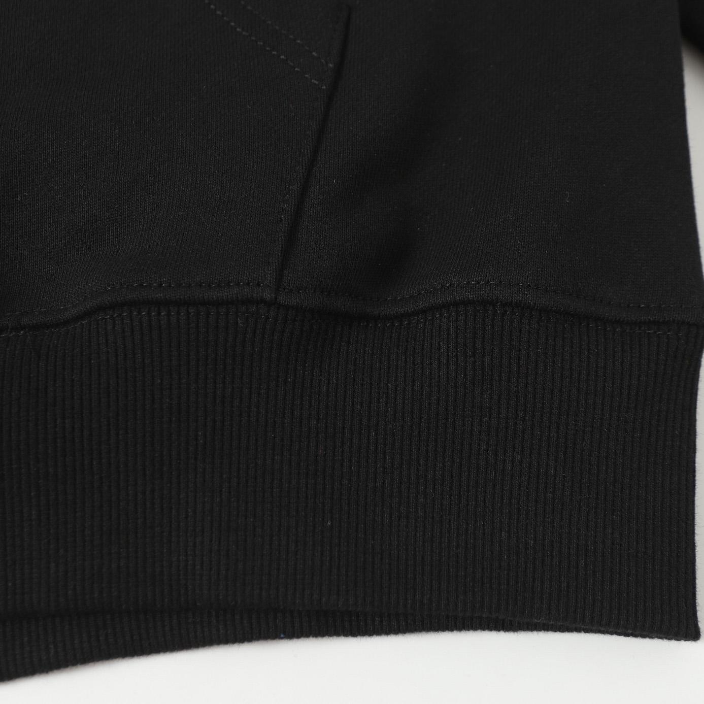 Denim Tears Cotton Wreath Zip Hoodie Black - EUR FASHION