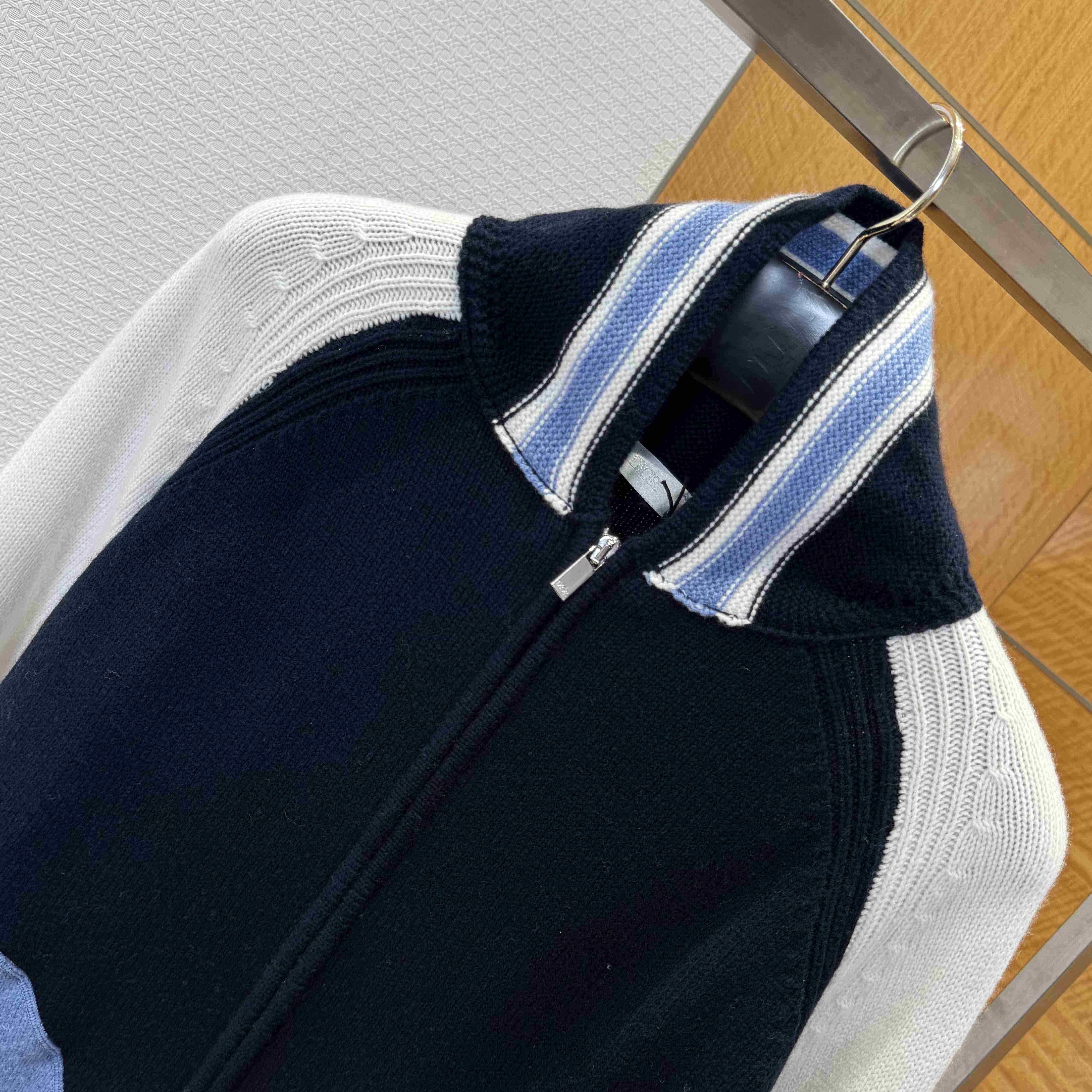 Christian Dior Couture Lily of the Valley Varsity Cardigan  - EUR FASHION