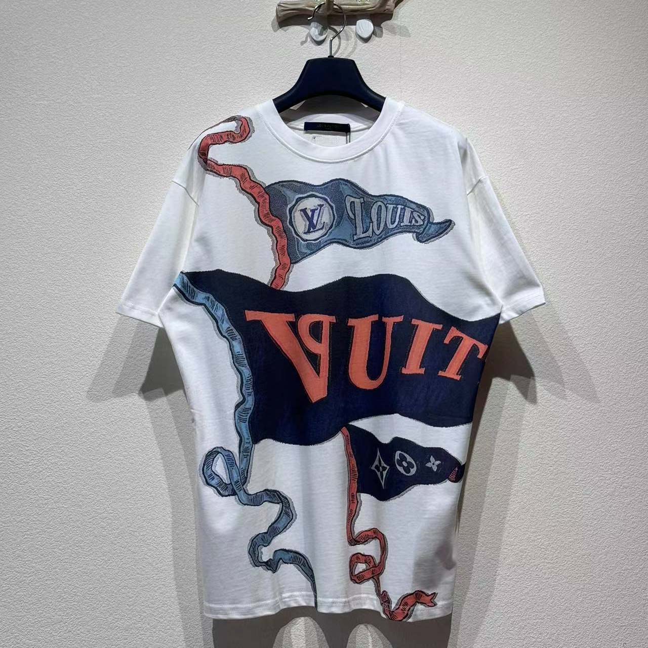 Louis Vuitton Intarsia Graphic T-Shirt   1AIHZZ - EUR FASHION