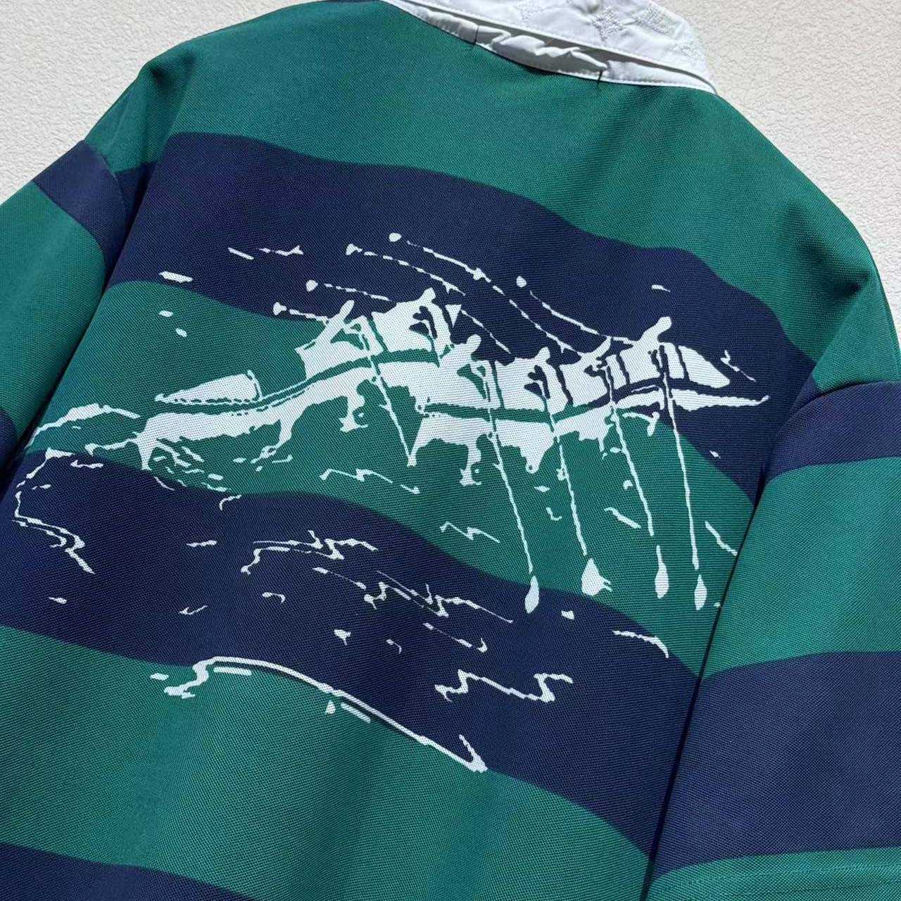 Louis Vuitton Striped Short-Sleeved Polo Shirt   1AIKIO - EUR FASHION