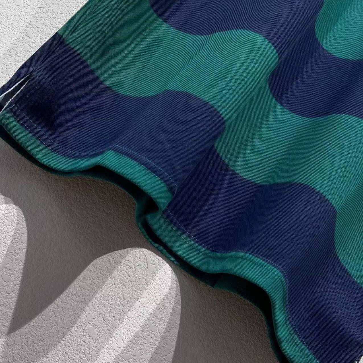 Louis Vuitton Striped Short-Sleeved Polo Shirt   1AIKIO - EUR FASHION