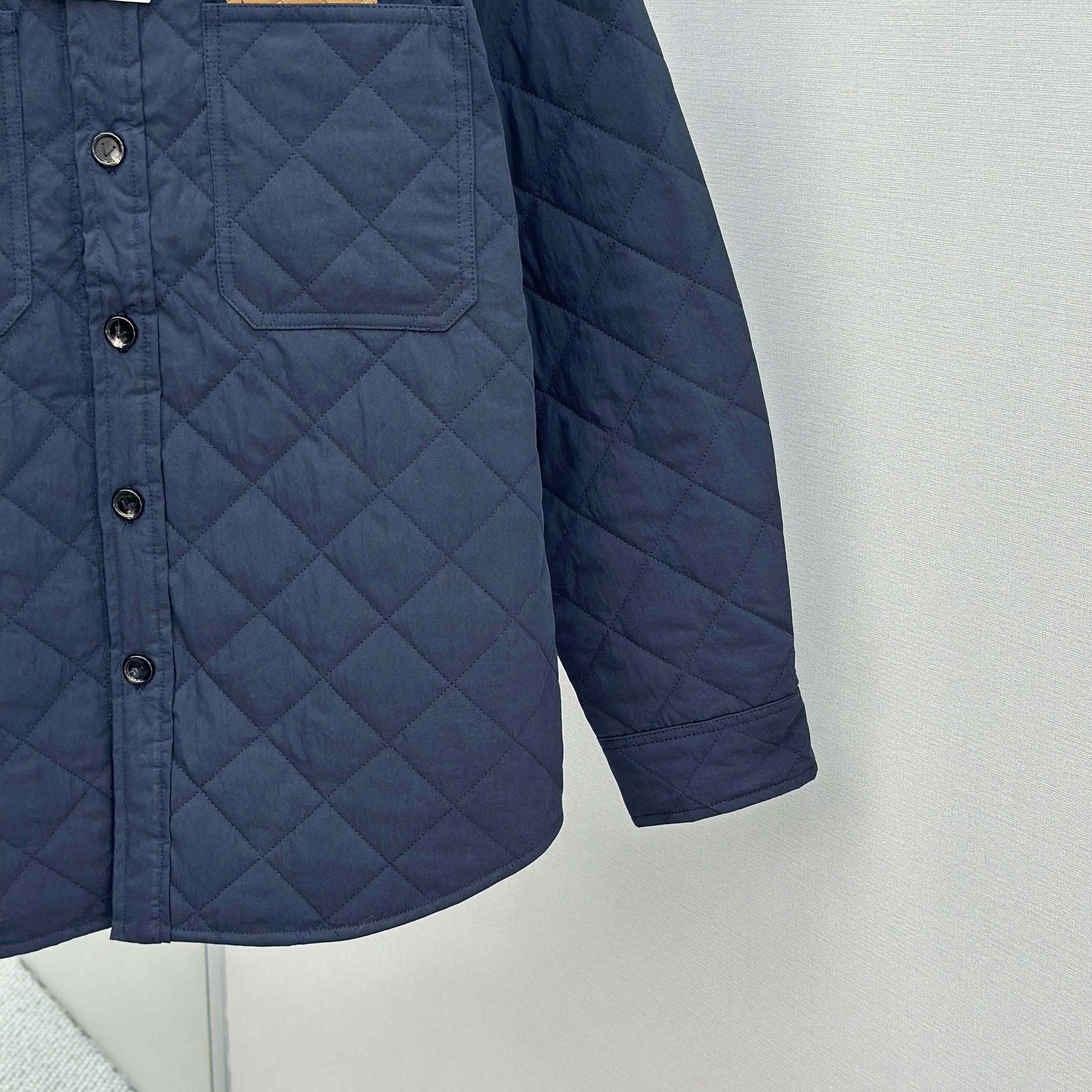 Bottega Veneta Quilted Cotton Overshirt - EUR FASHION