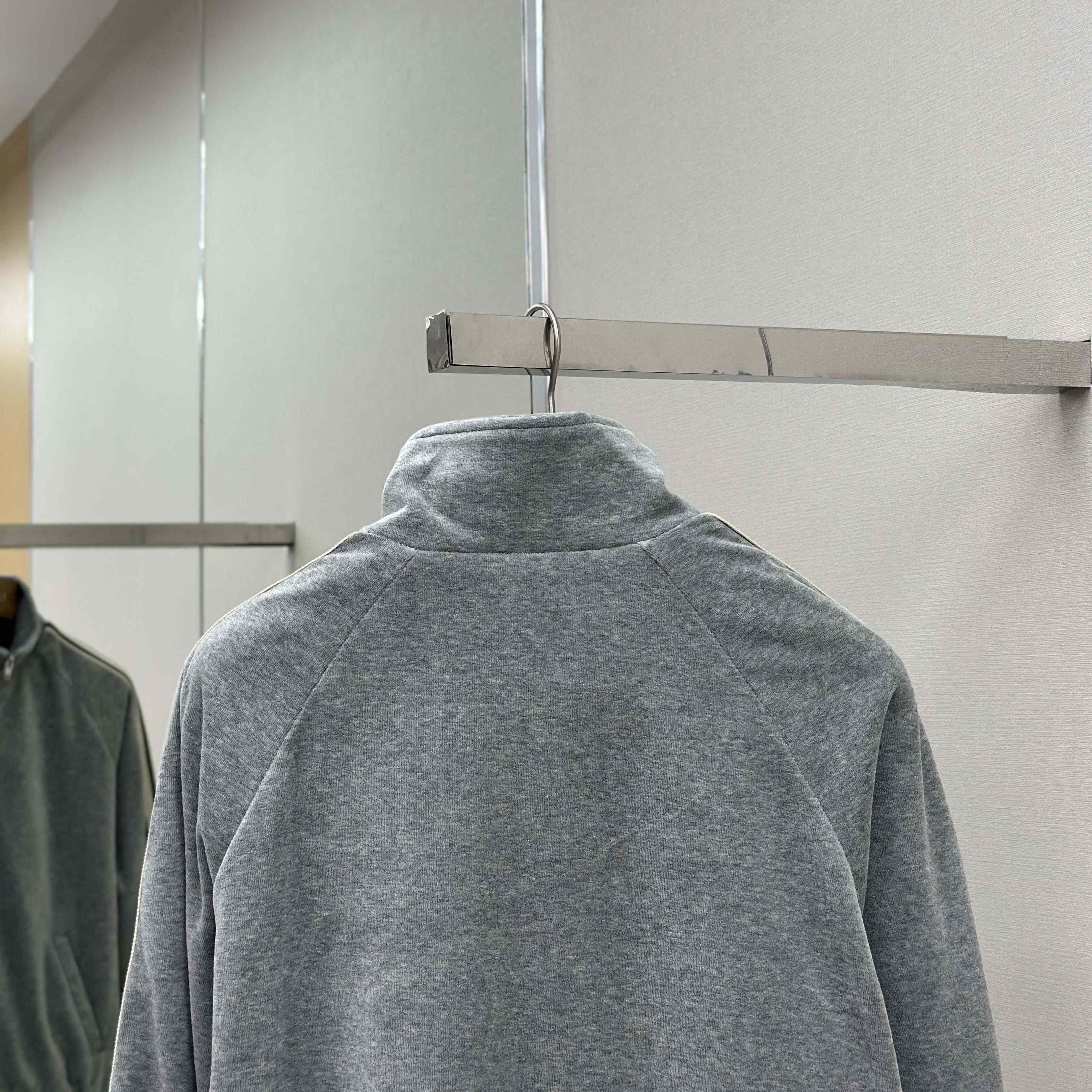 Celine Tracksuit Jacket In Velvet Cotton - EUR FASHION