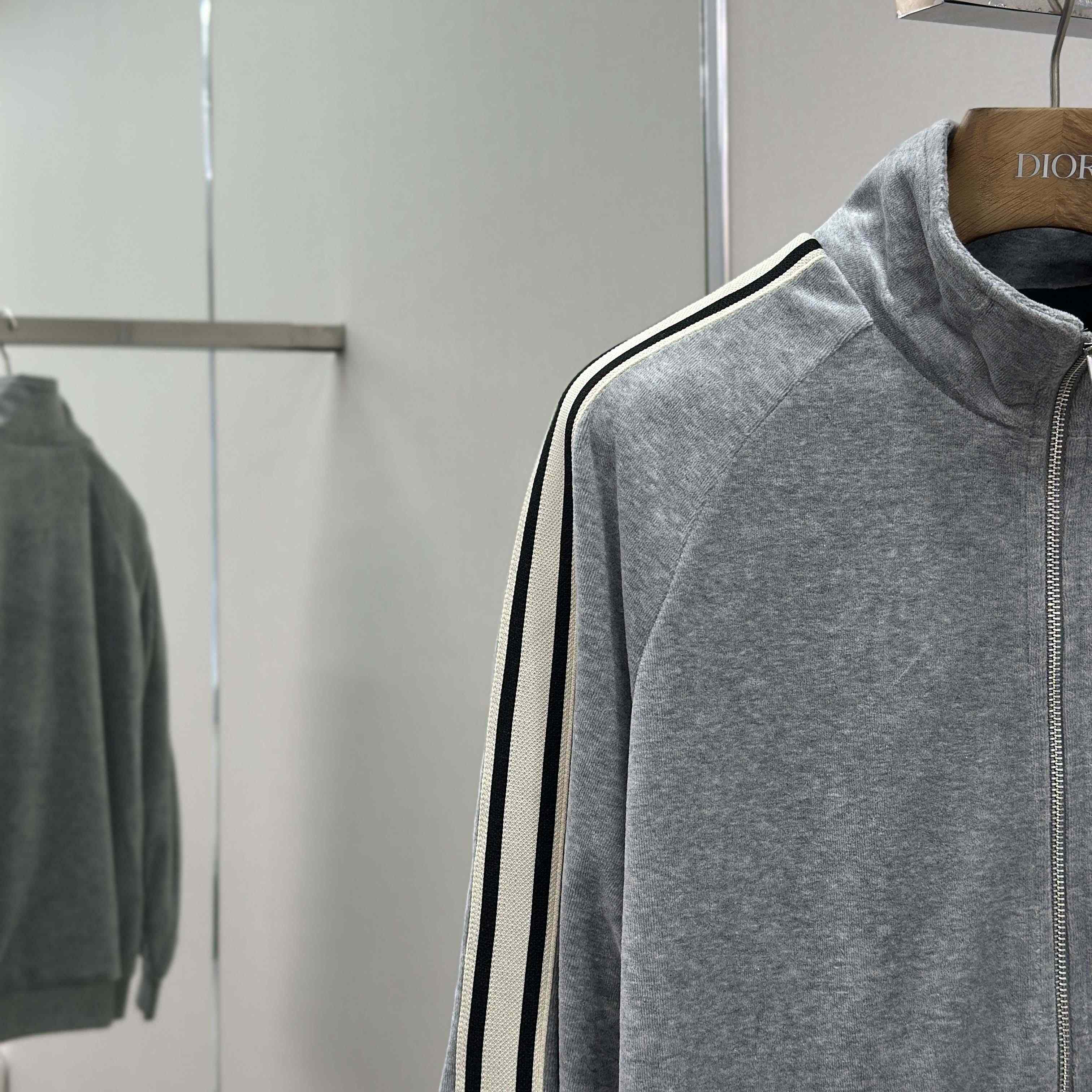 Celine Tracksuit Jacket In Velvet Cotton - EUR FASHION