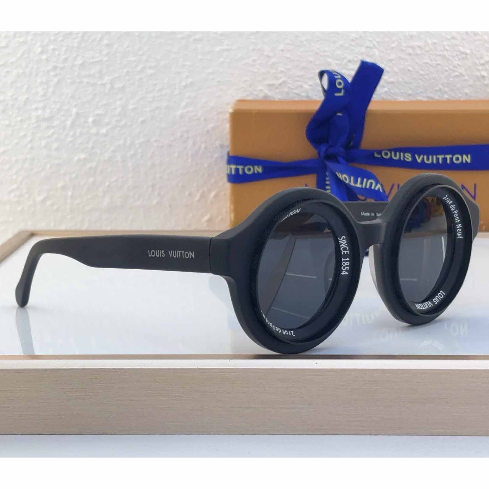 Louis Vuitton LV Super Vision Round Sunglasses   Z2737U Z2386U - EUR FASHION