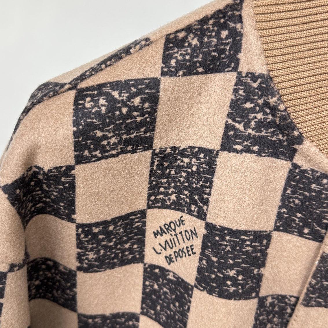 Louis Vuitton Reversible Damier Bomber Jacket  - EUR FASHION