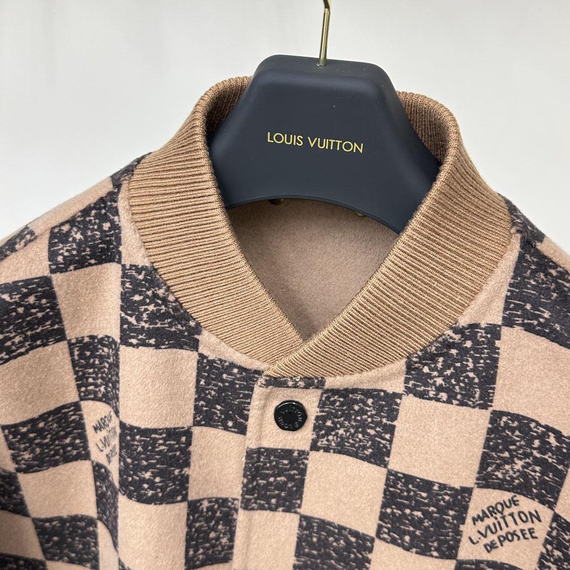 Louis Vuitton Reversible Damier Bomber Jacket  - EUR FASHION