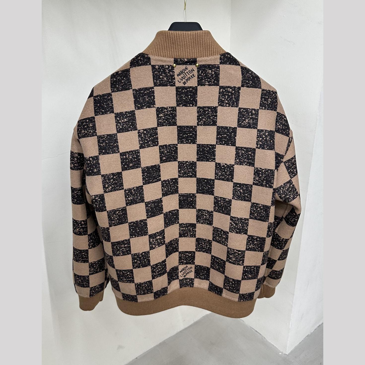 Louis Vuitton Reversible Damier Bomber Jacket  - EUR FASHION