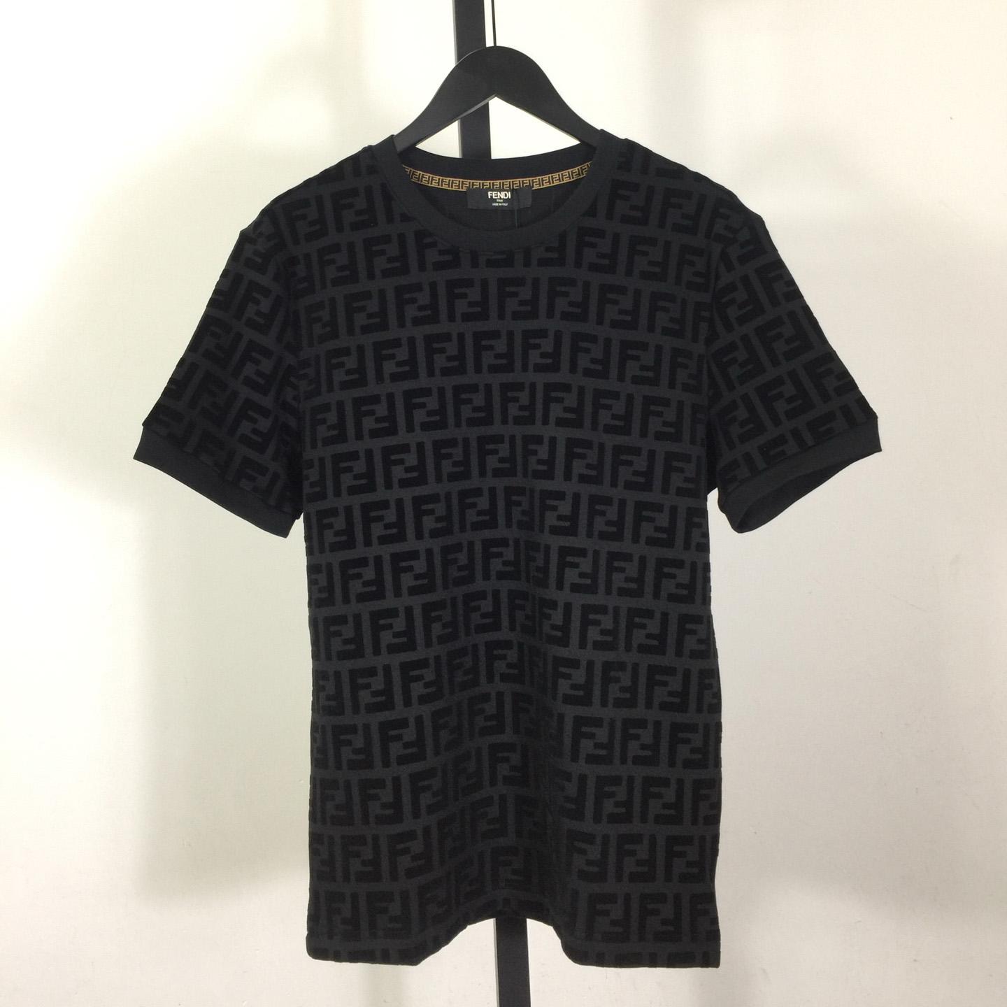 Fendi Cotton Jersey T-shirt  - EUR FASHION
