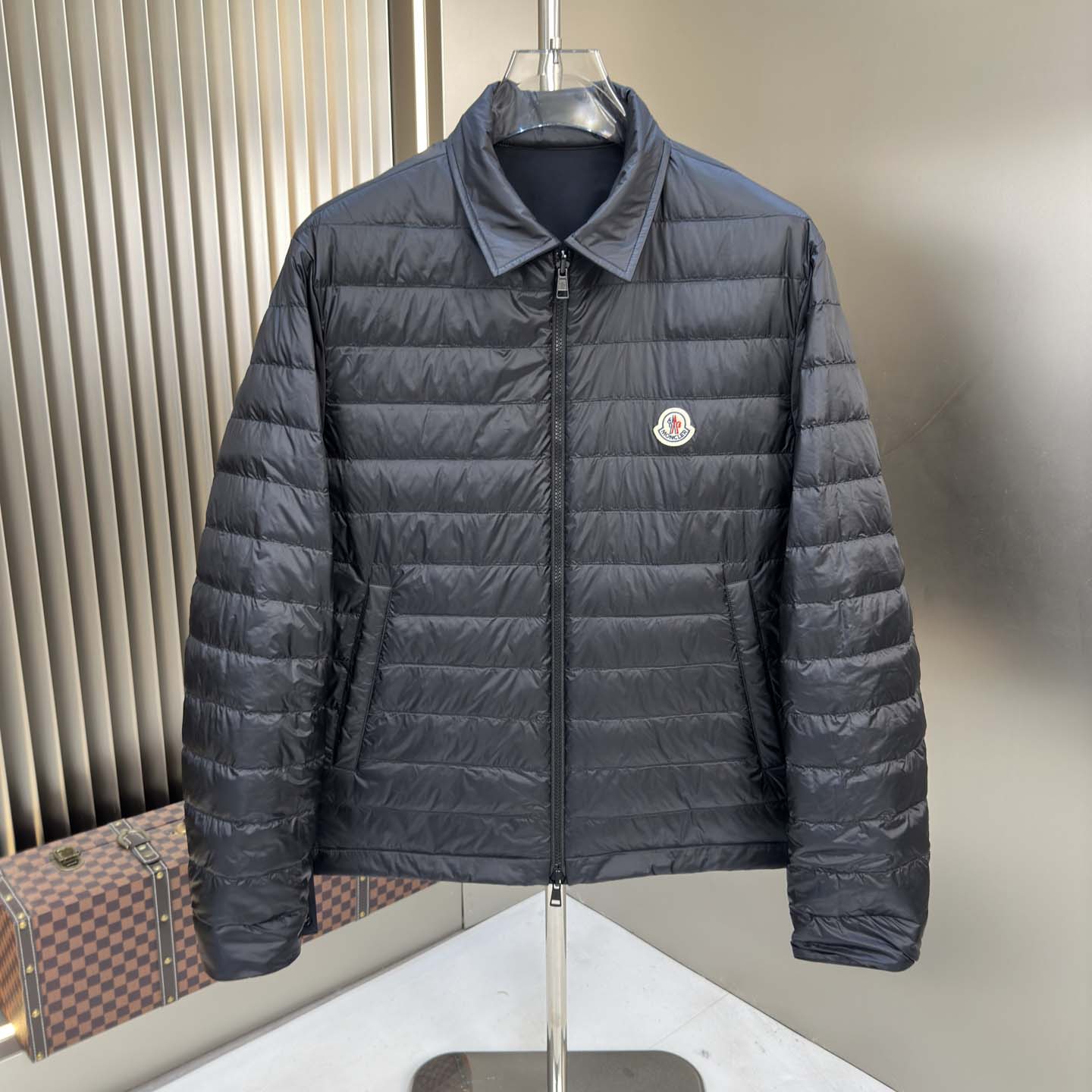 Moncler Cidone Reversible Down Shirt Jacket - EUR FASHION