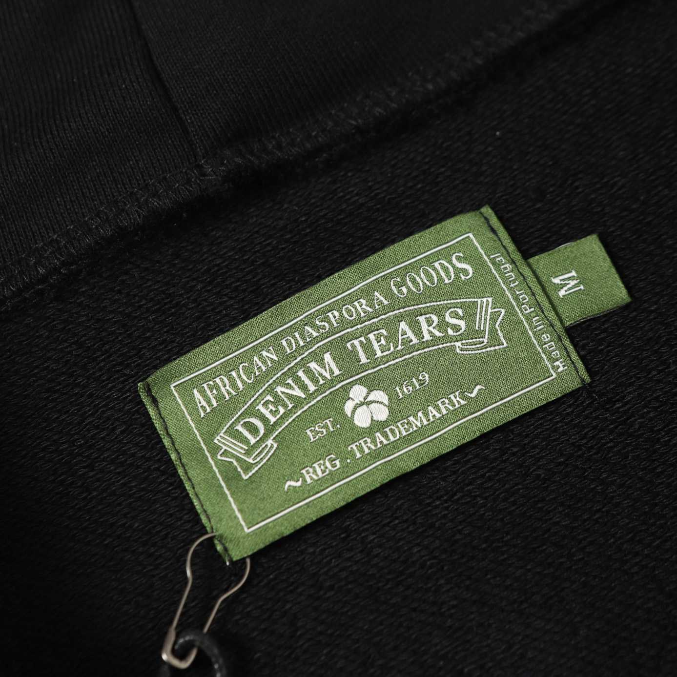 Denim Tears Cotton Wreath Zip Hoodie  - EUR FASHION