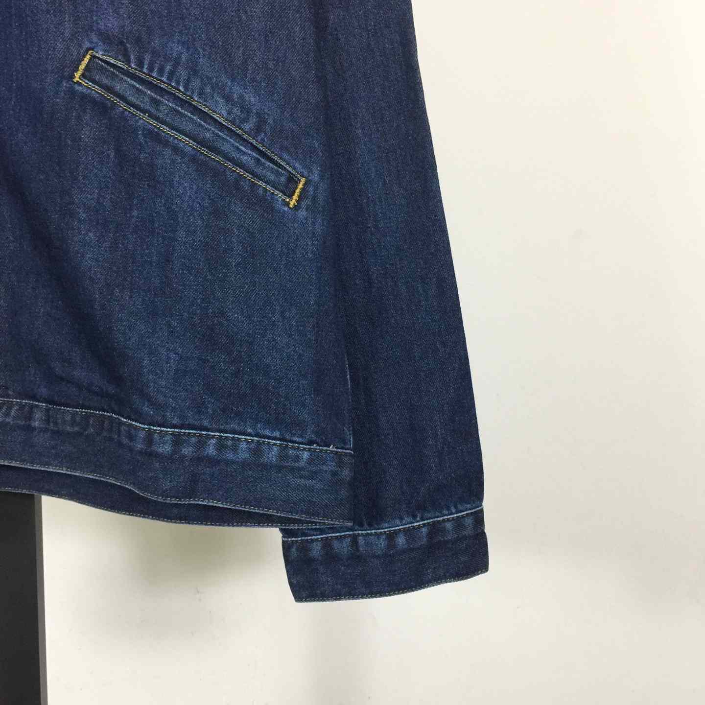 Prada Light Denim Zipper Jacket - EUR FASHION