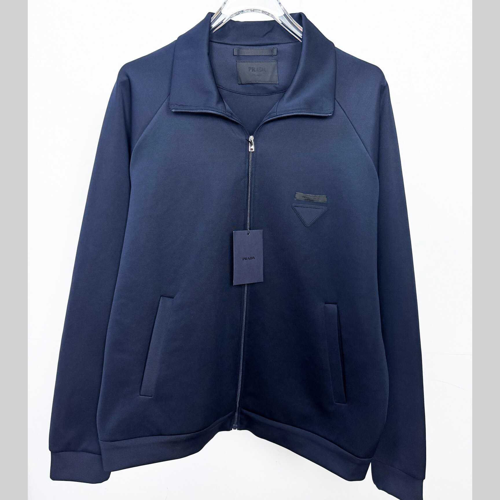 Prada Zippered Technical Fabric Jacket - EUR FASHION