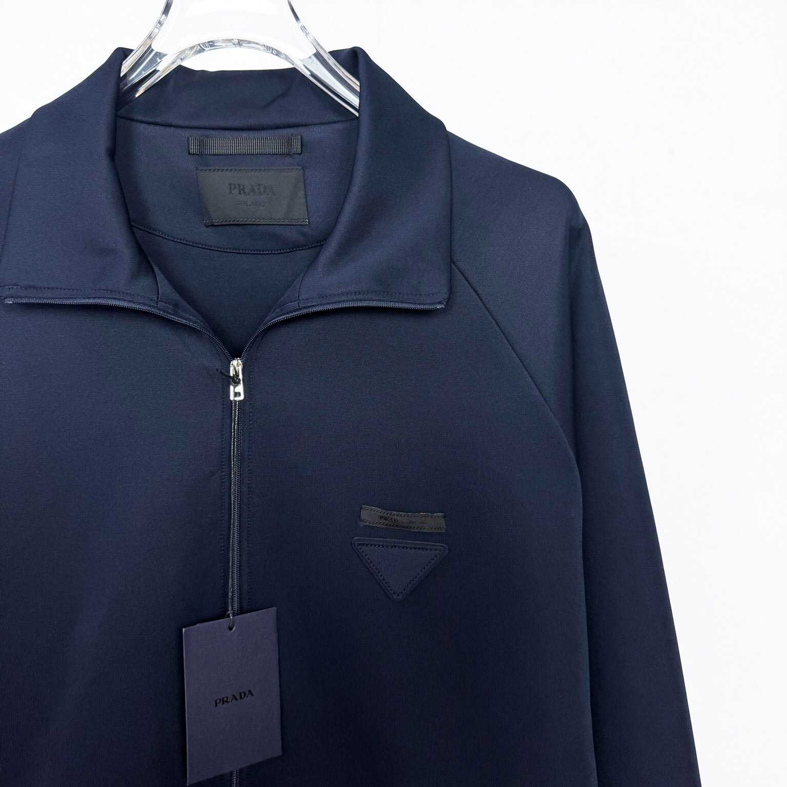 Prada Zippered Technical Fabric Jacket - EUR FASHION