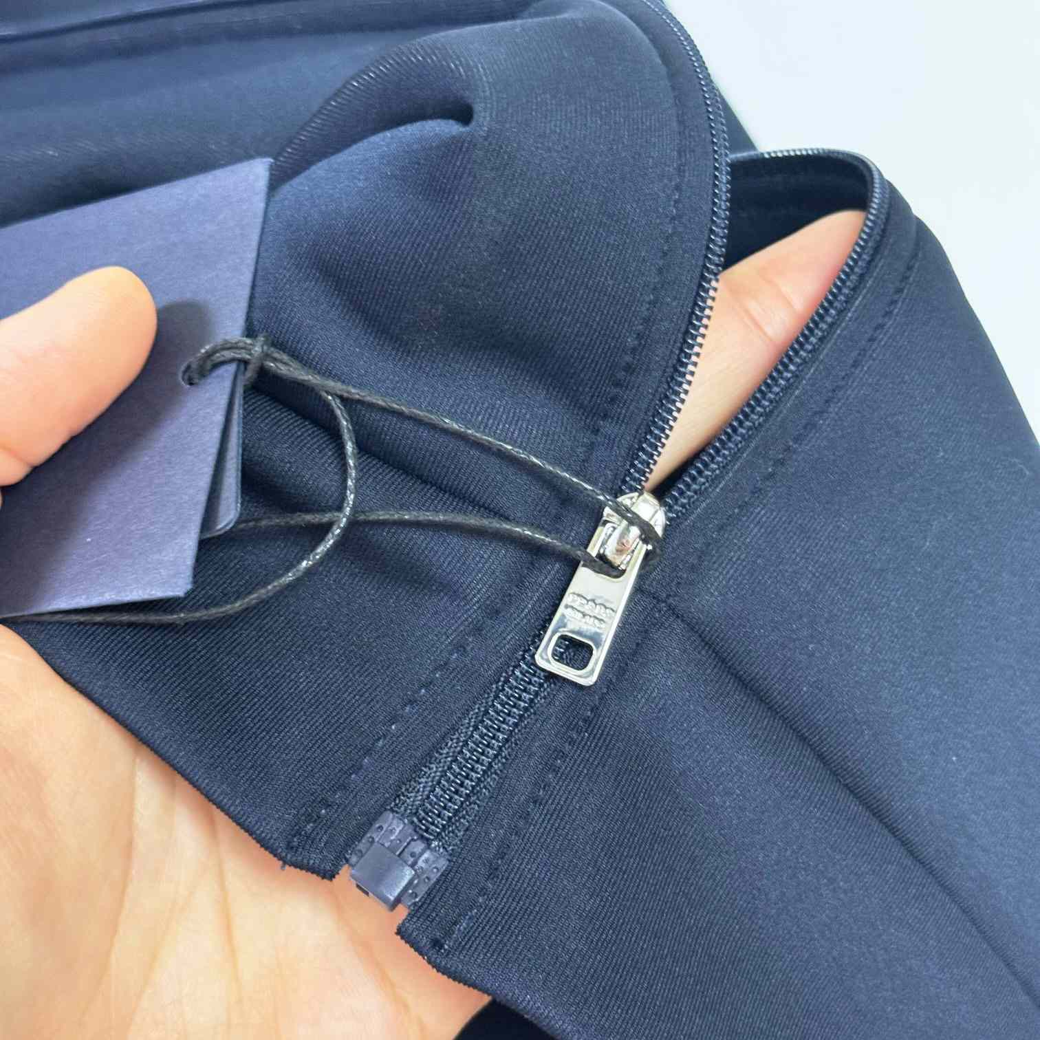 Prada Zippered Technical Fabric Jacket - EUR FASHION