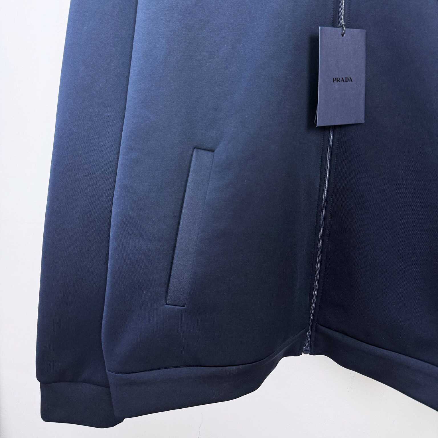 Prada Zippered Technical Fabric Jacket - EUR FASHION