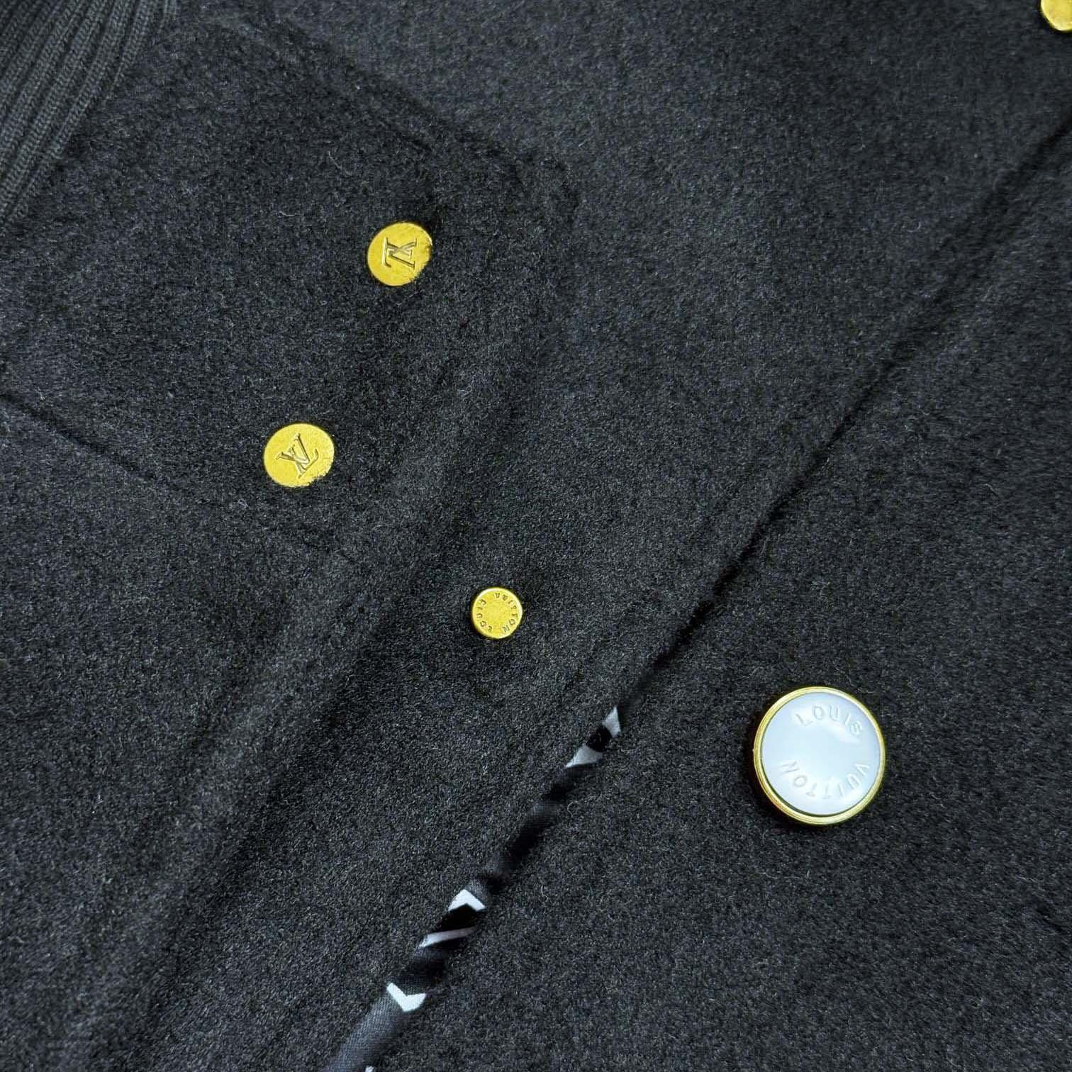 Louis Vuitton Signature Leather Varsity Jacket    - EUR FASHION