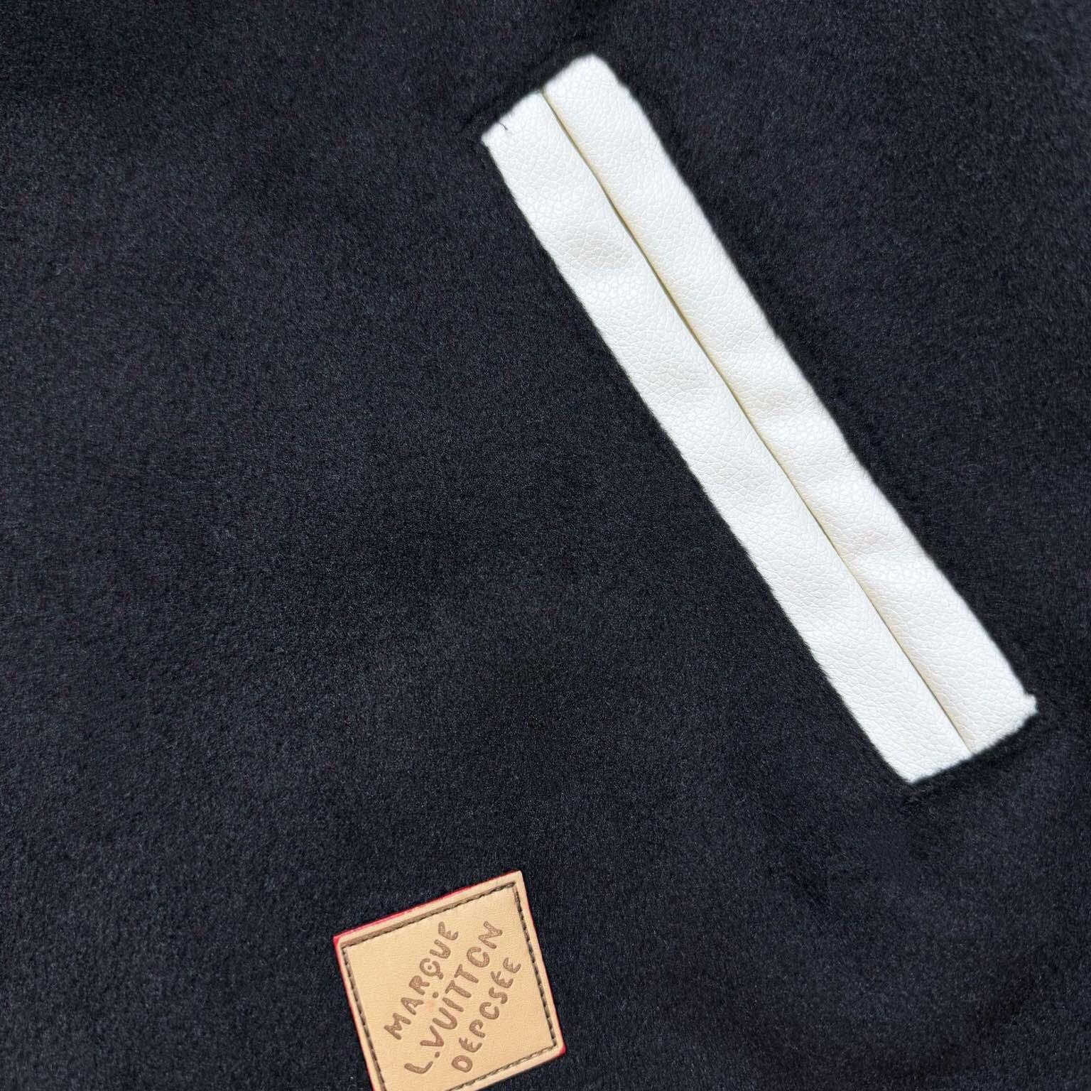 Louis Vuitton Signature Leather Varsity Jacket    - EUR FASHION