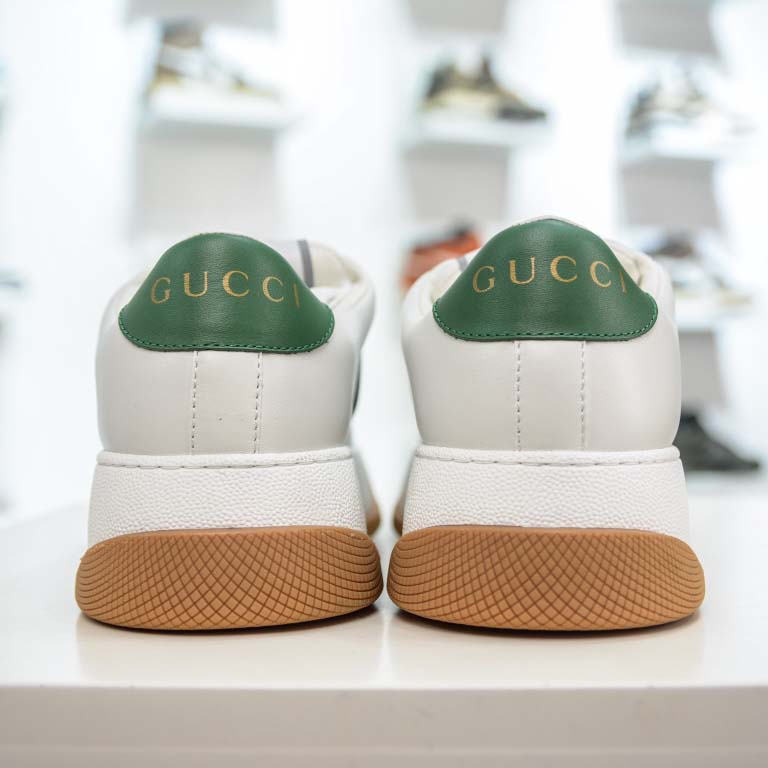 Gucci Screener White Web - EUR FASHION
