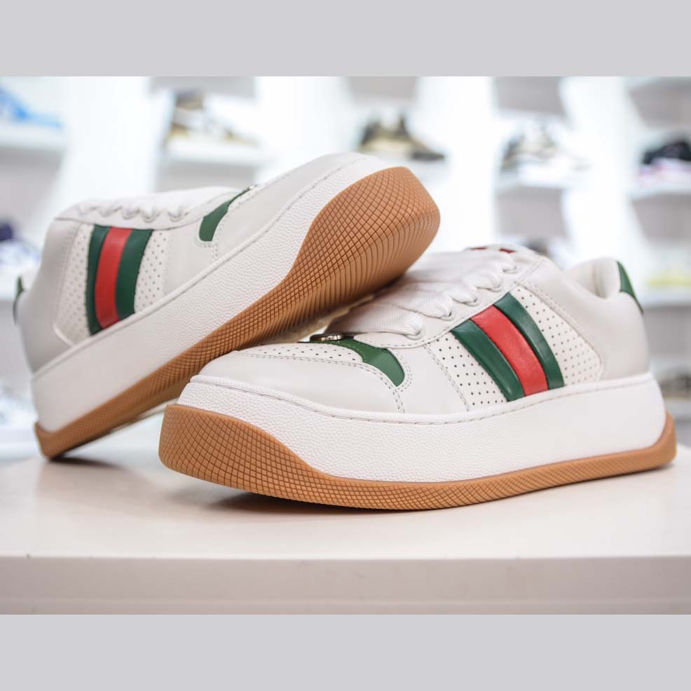 Gucci Screener White Web - EUR FASHION
