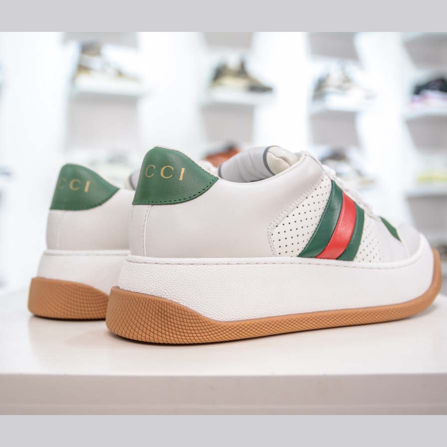 Gucci Screener White Web - EUR FASHION