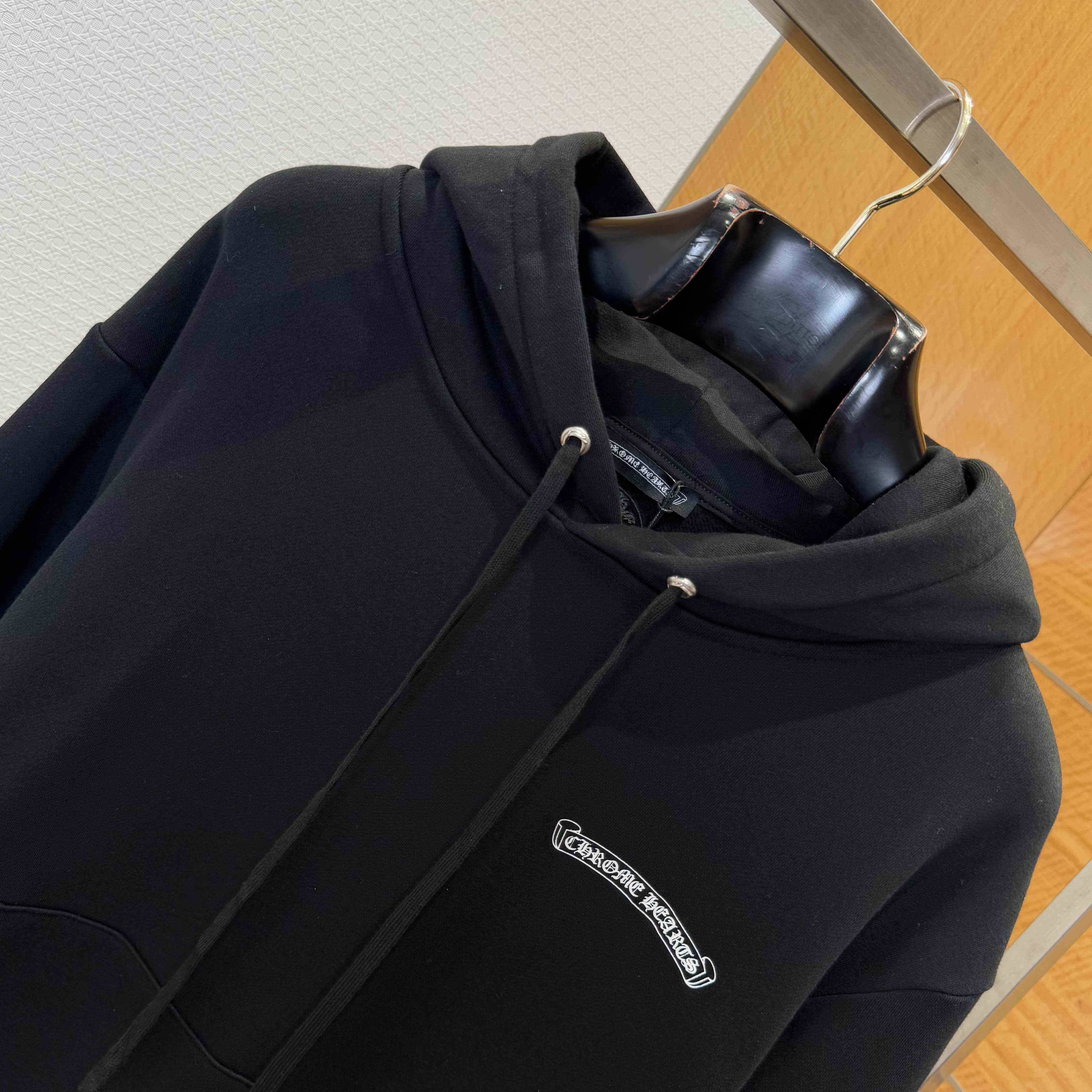 Chrome Hearts Cotton Hoodie - EUR FASHION