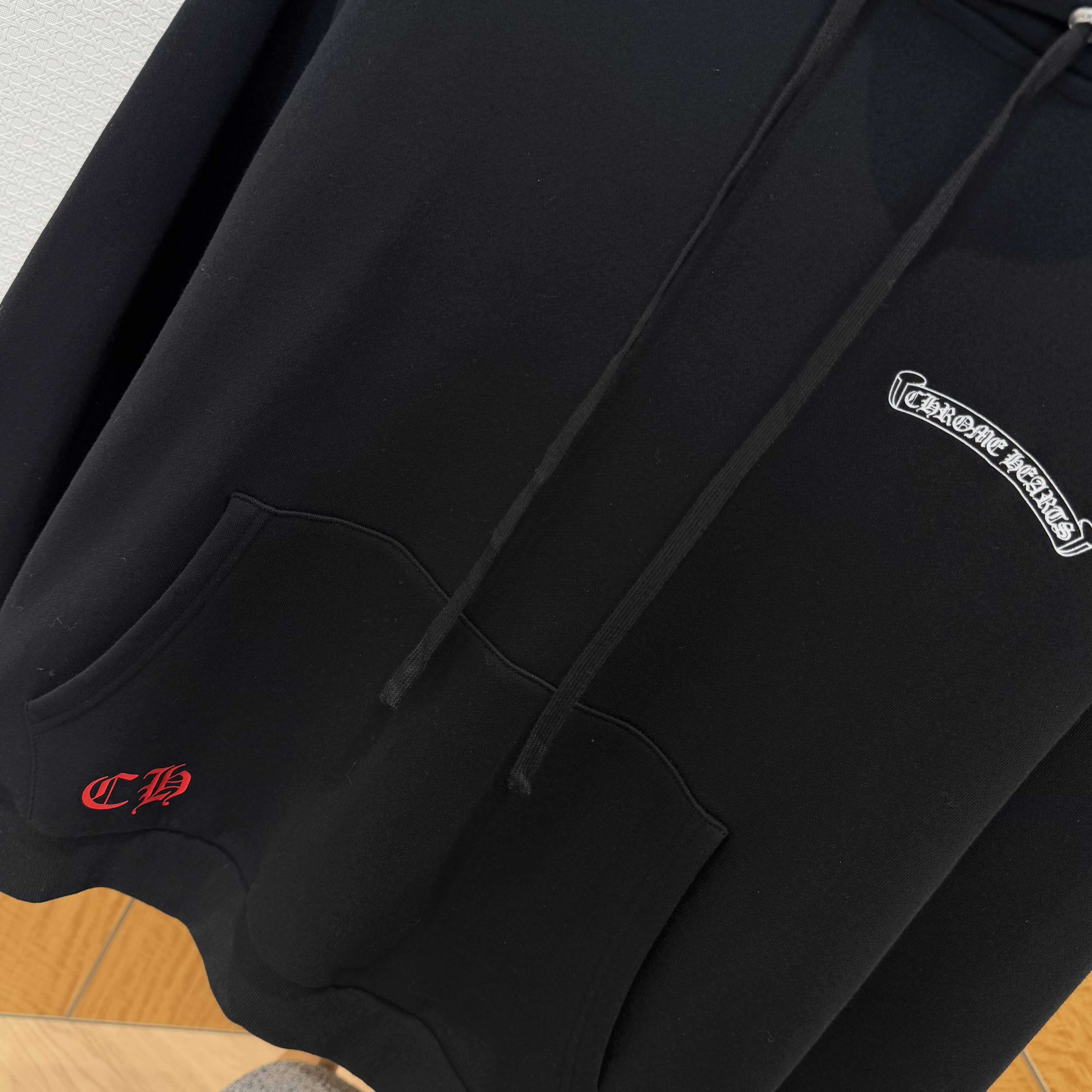 Chrome Hearts Cotton Hoodie - EUR FASHION