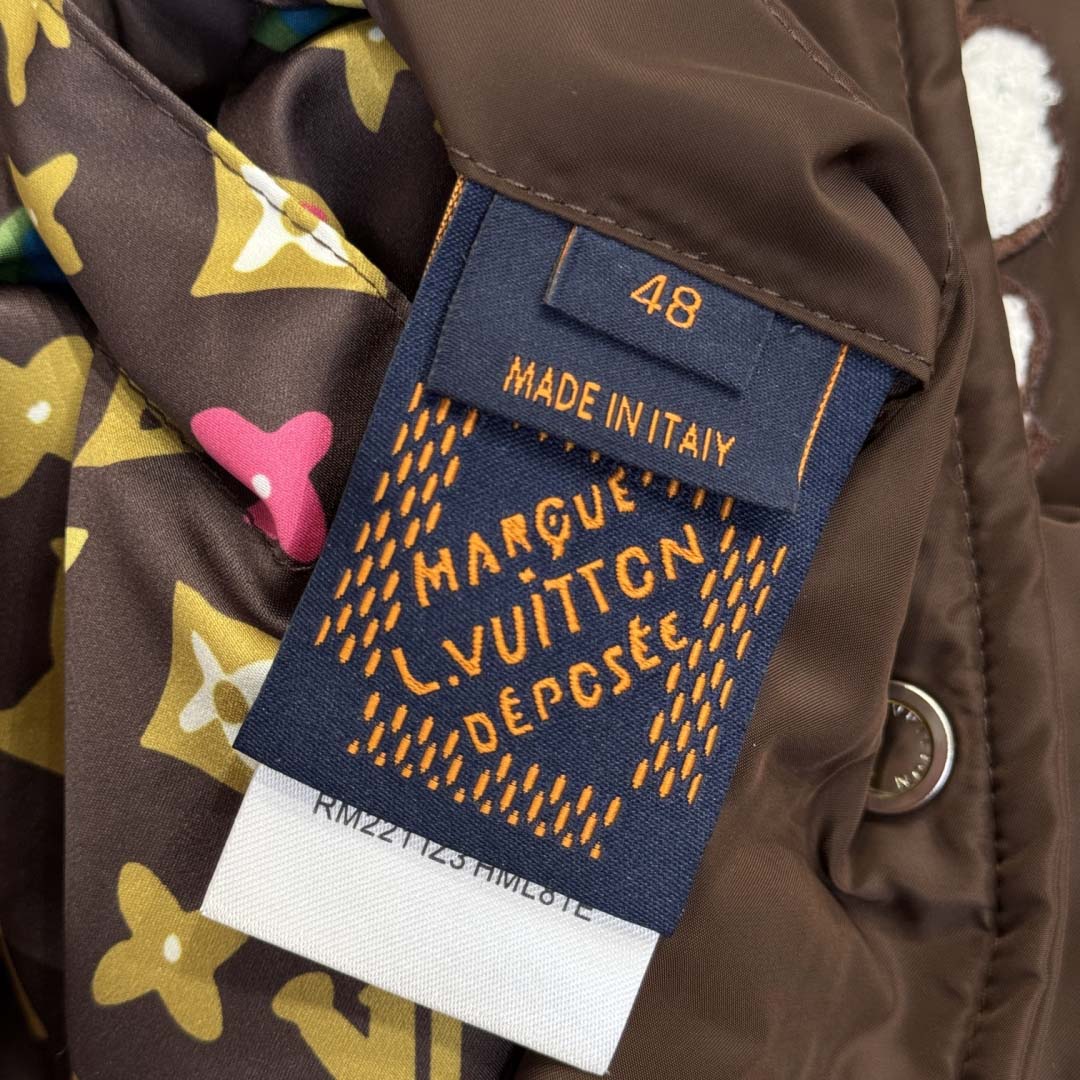 Louis Vuitton Embroidered Varsity Jacket   1AFPWQ - EUR FASHION