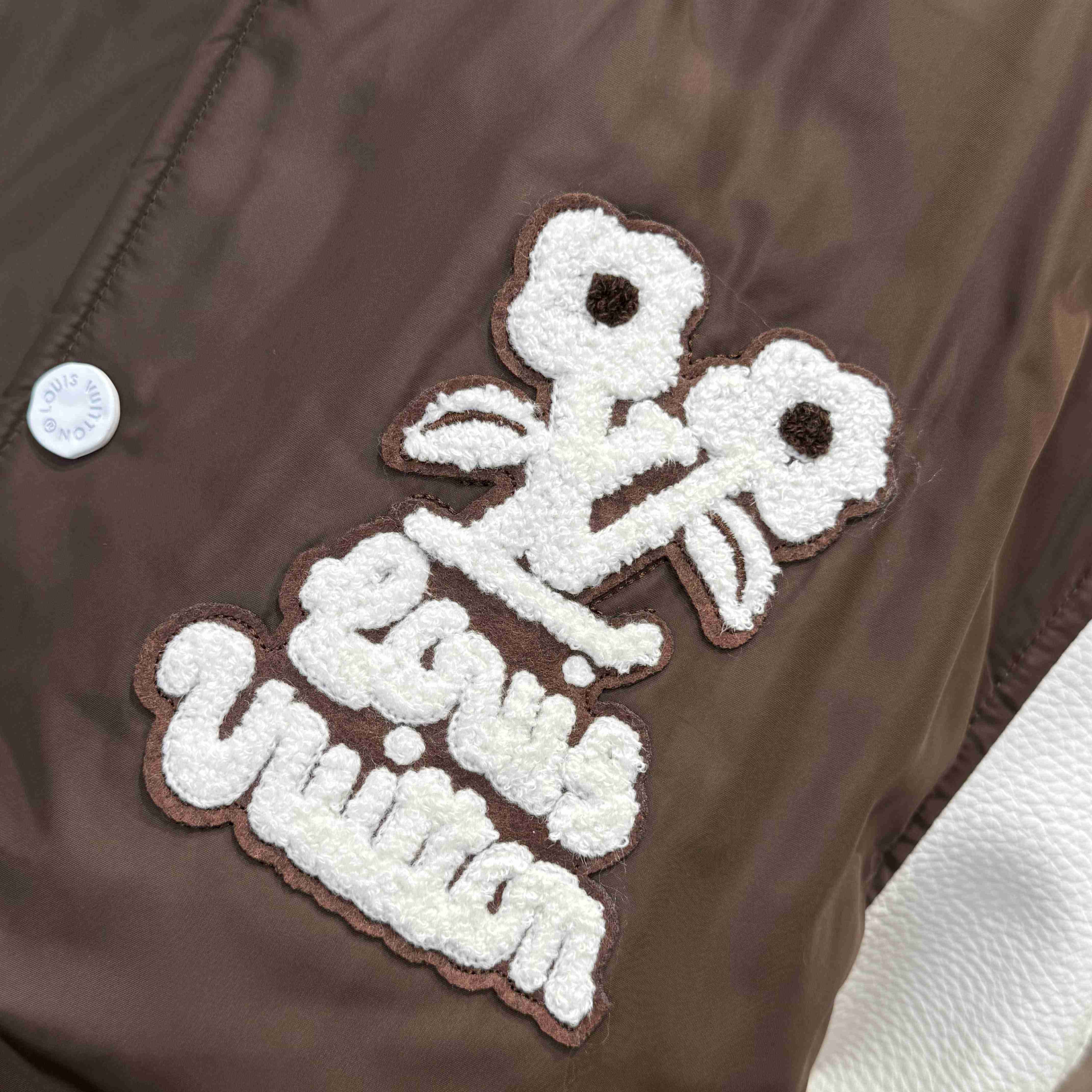 Louis Vuitton Embroidered Varsity Jacket   1AFPWQ - EUR FASHION