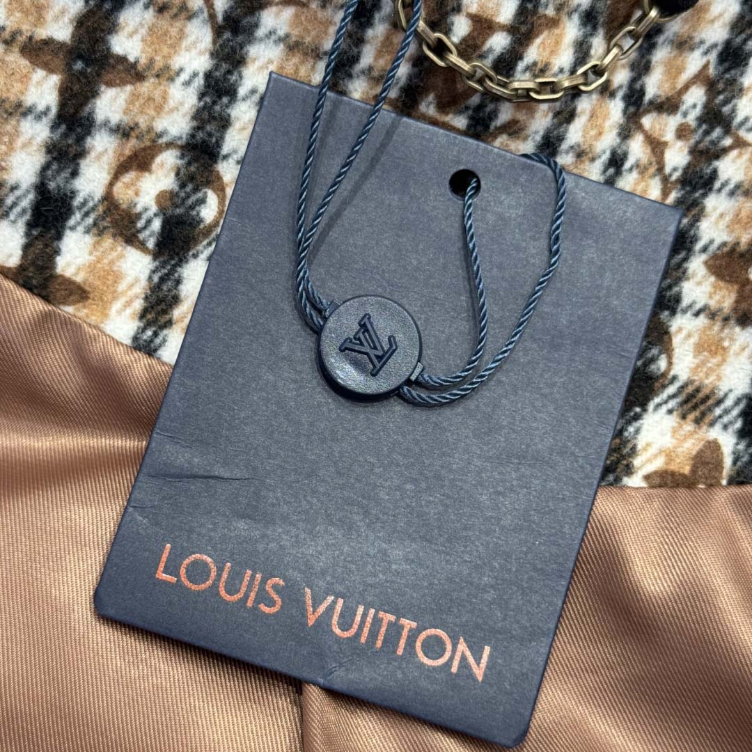 Louis Vuitton Monogram Wool Harrington Blouson   1AGIP7 - EUR FASHION