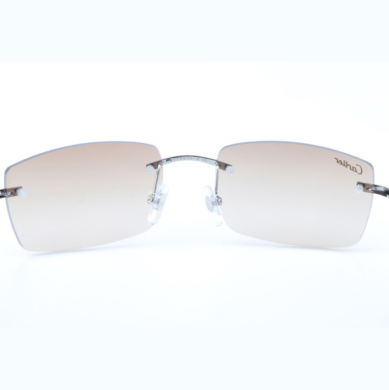 Cartier CT_3524012 Shell Mix Black Buffalo Sunglasses In Silver Brown - EUR FASHION