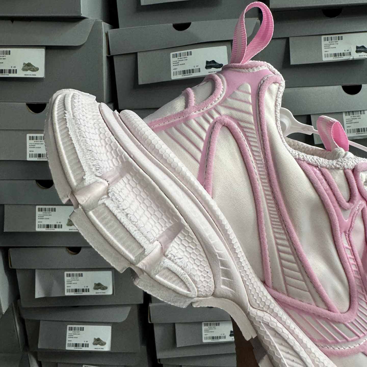 Balenciaga 3XL VG Edition Satin Bows Pink  - EUR FASHION