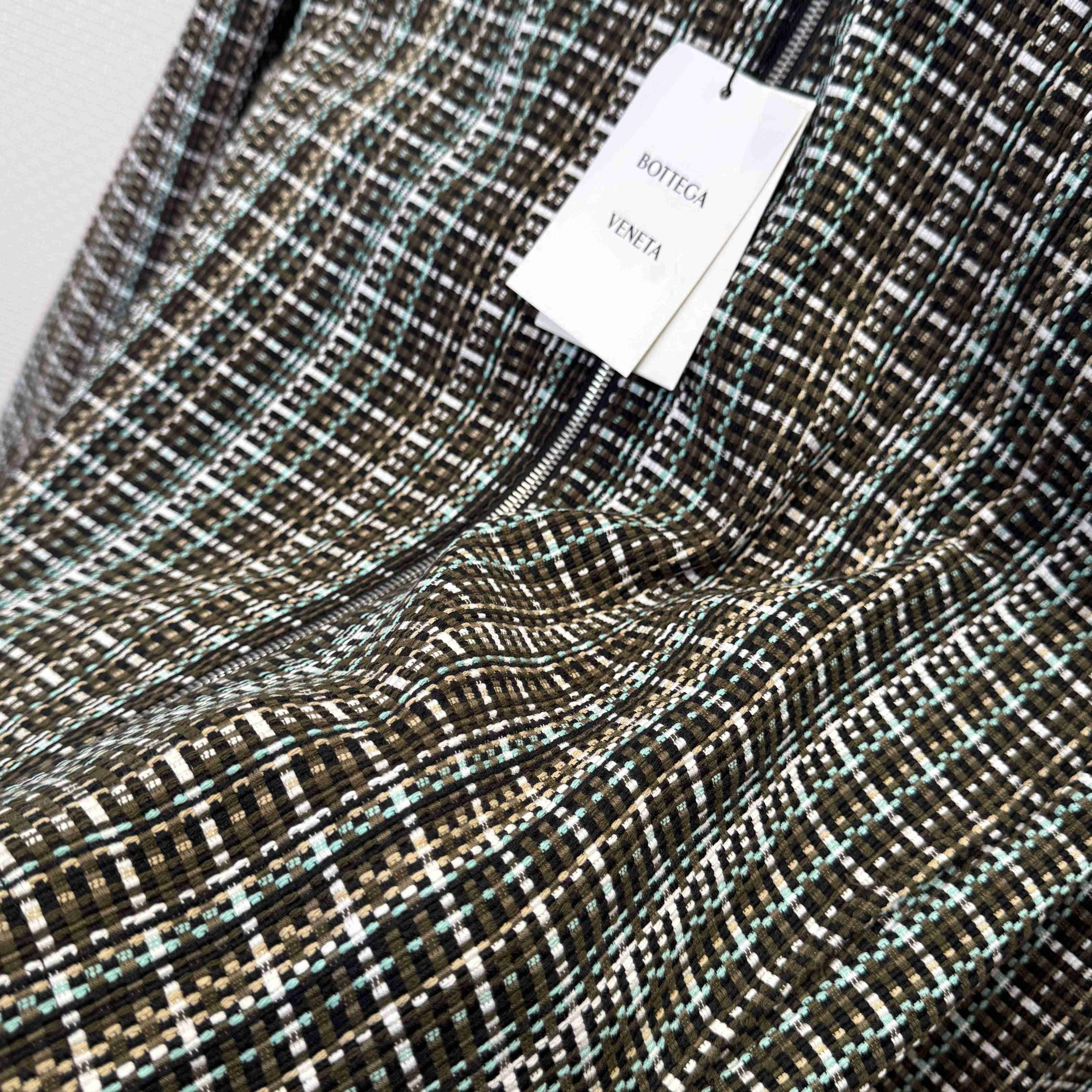 Bottega Veneta Multicolor Check Jacket - EUR FASHION