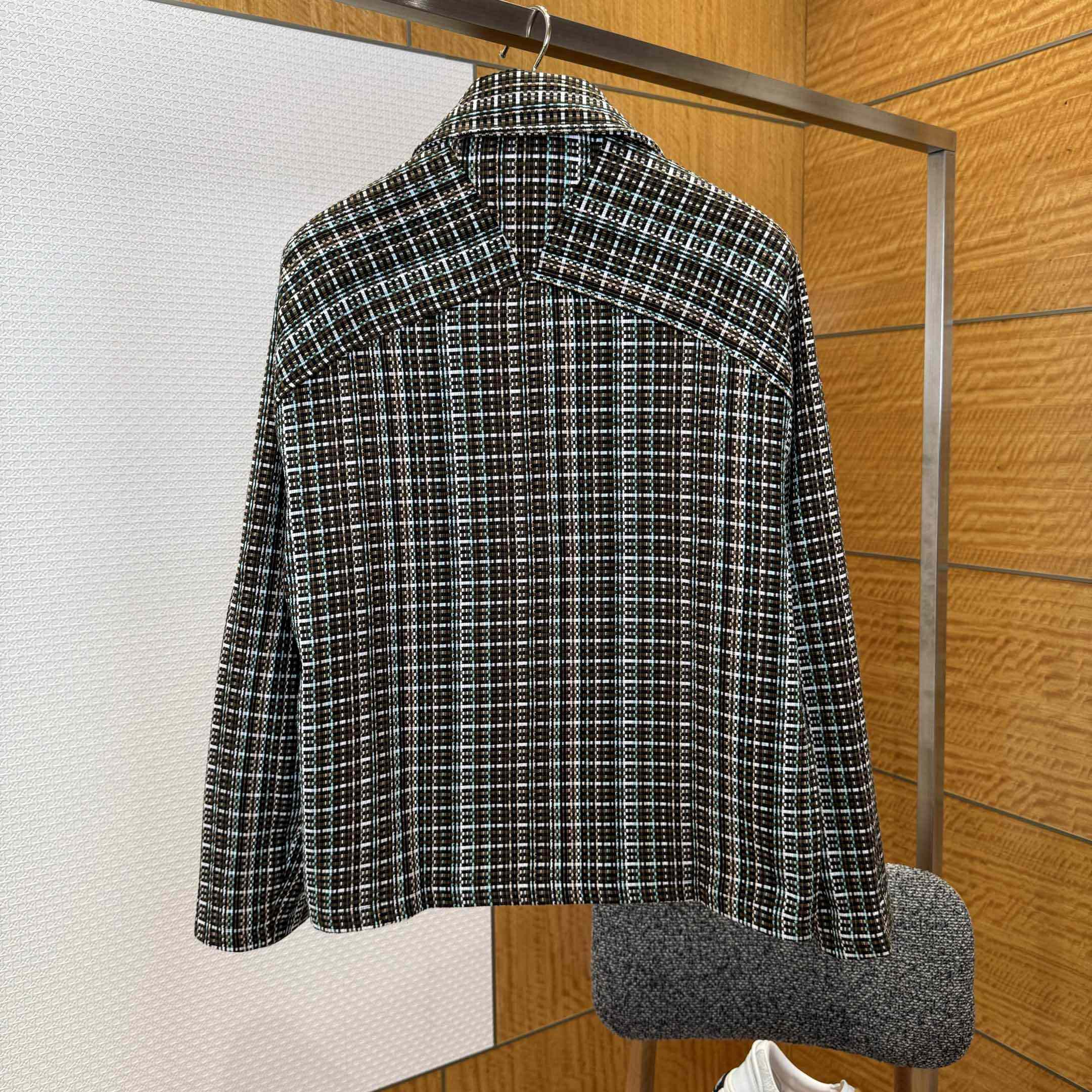 Bottega Veneta Multicolor Check Jacket - EUR FASHION