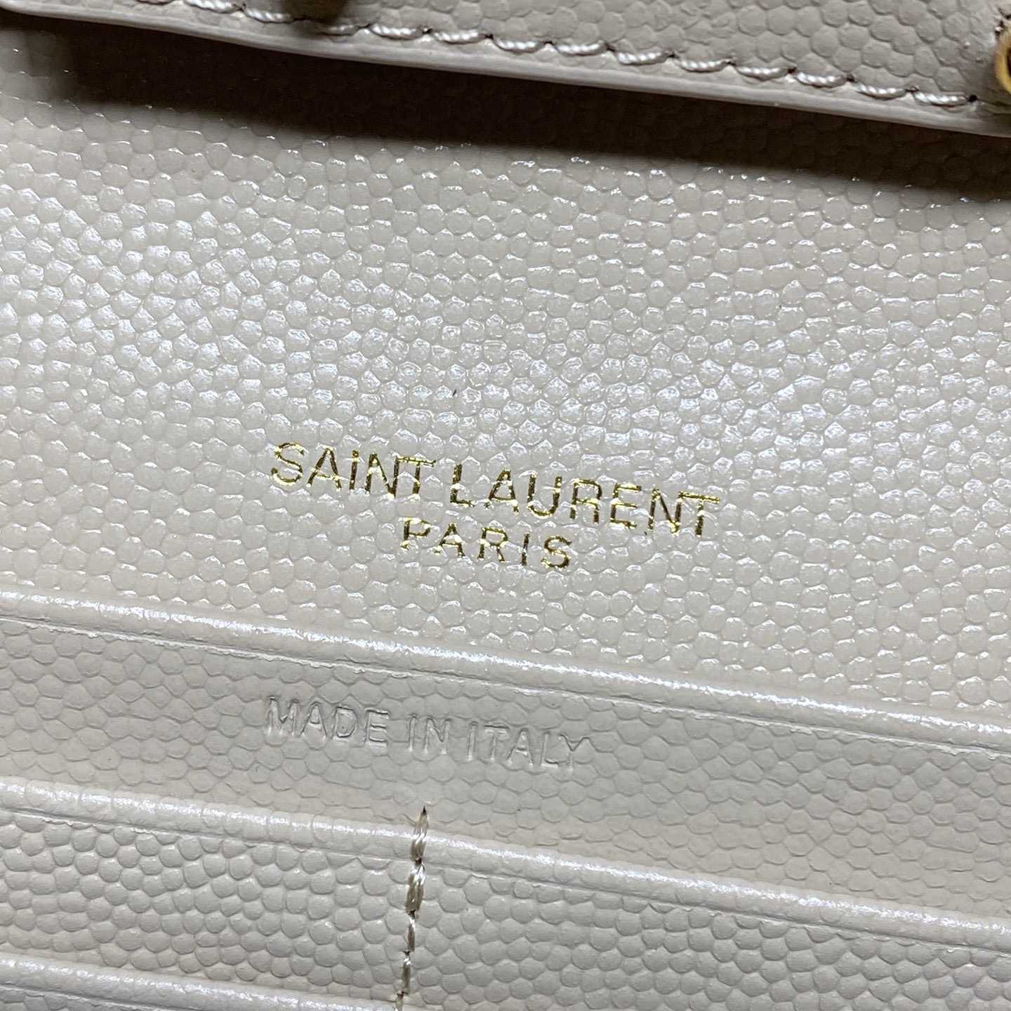 Saint Laurent Cassandre Chain Wallet In Lambskin - EUR FASHION