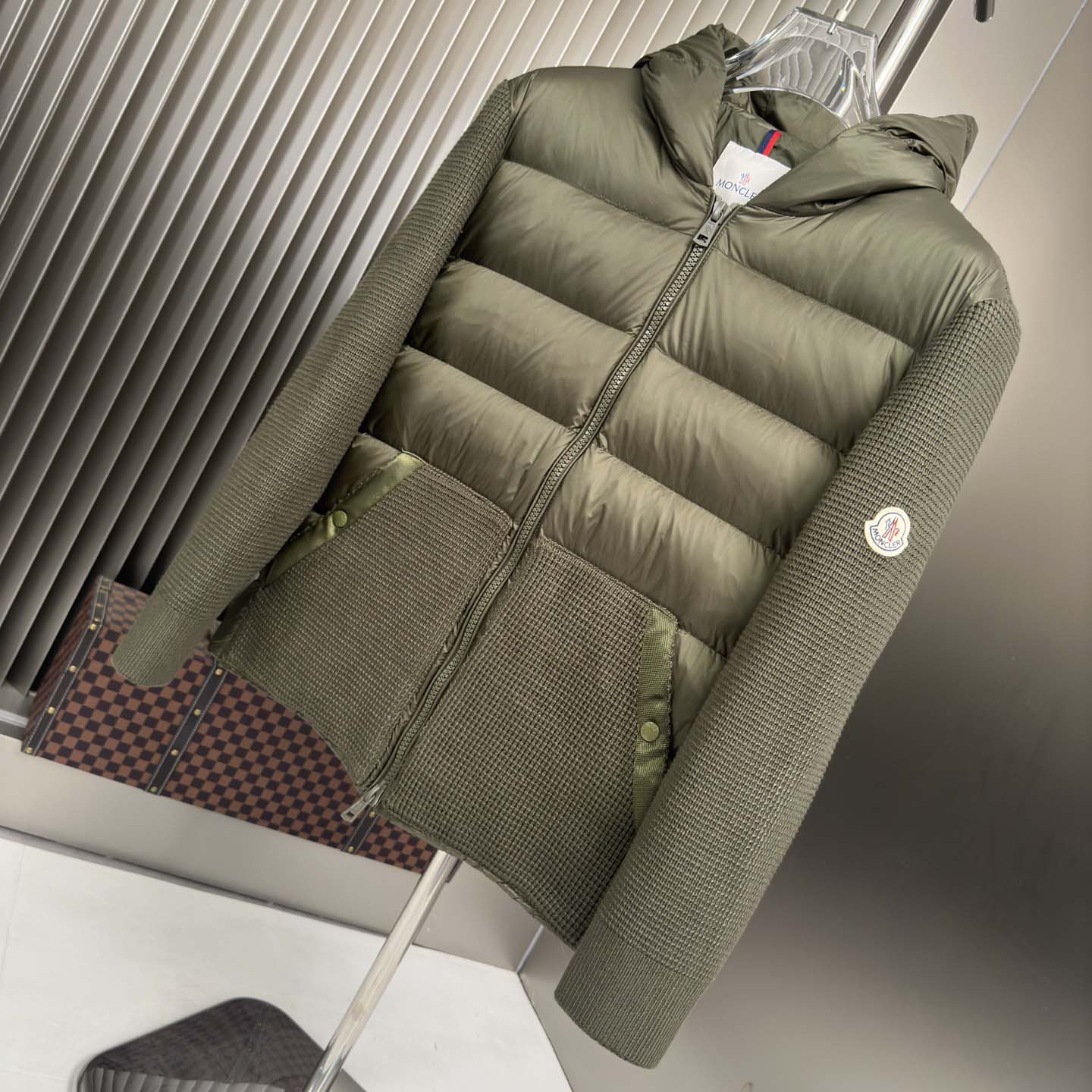 Moncler Padded Zip-Up Cardigan - EUR FASHION