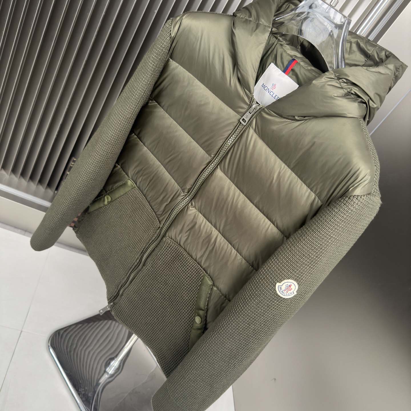 Moncler Padded Zip-Up Cardigan - EUR FASHION