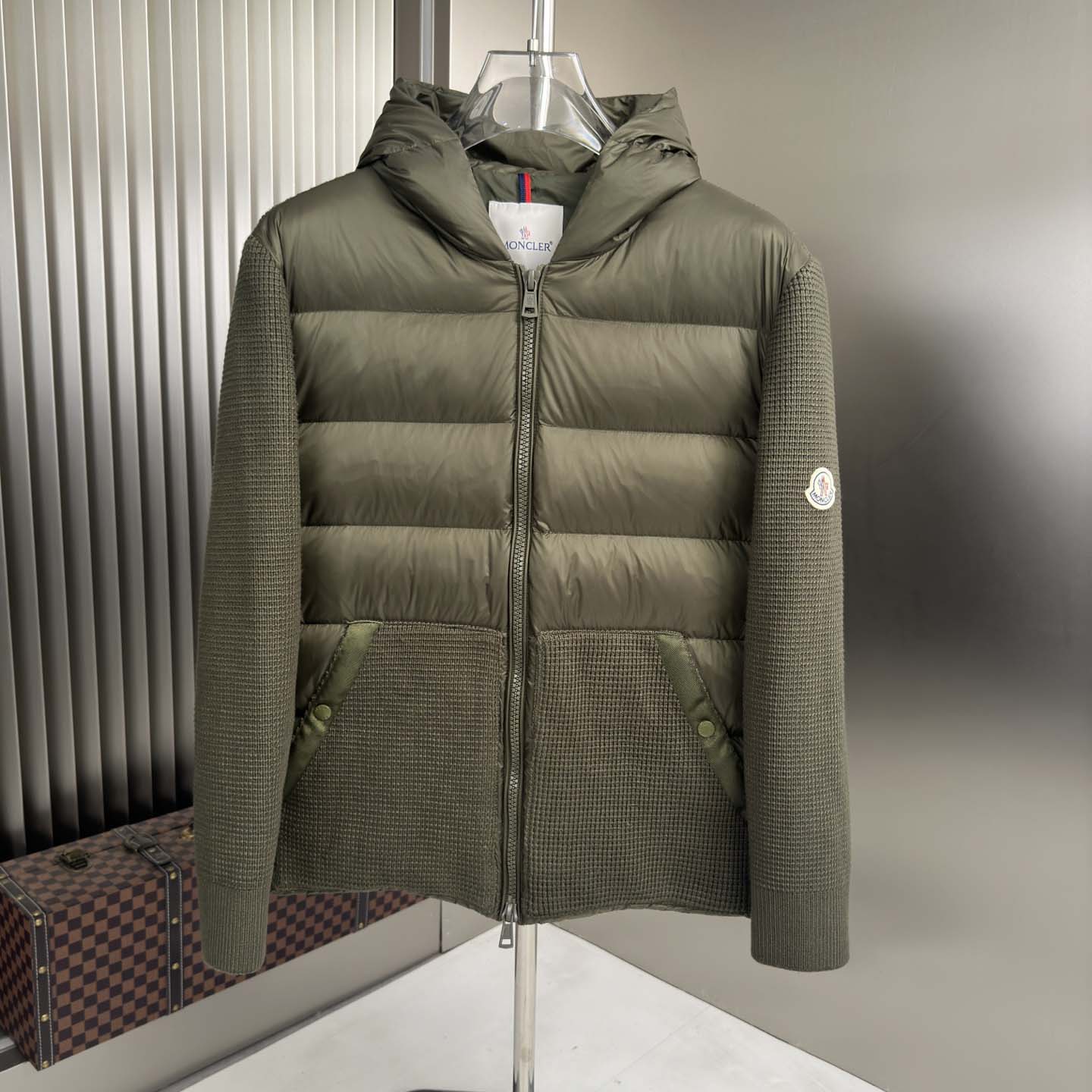 Moncler Padded Zip-Up Cardigan - EUR FASHION