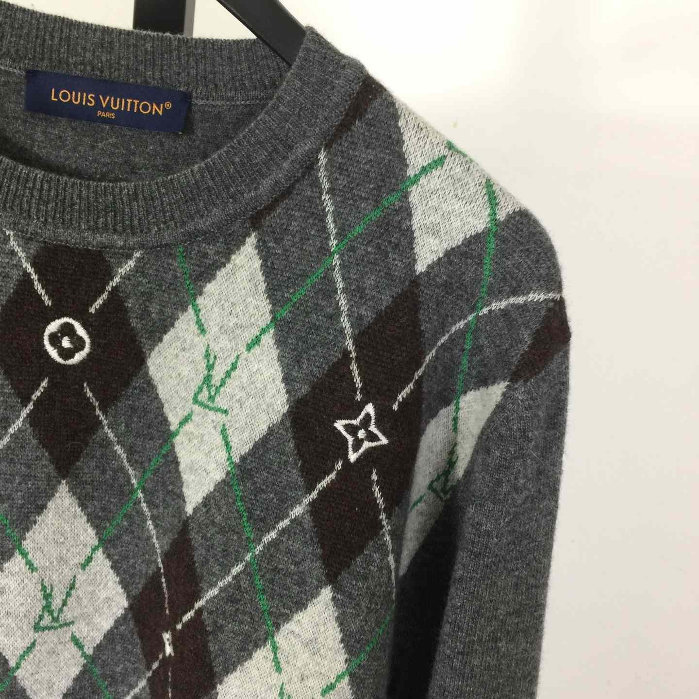 Louis Vuitton Argyle Crewneck    1AIMCJ - EUR FASHION
