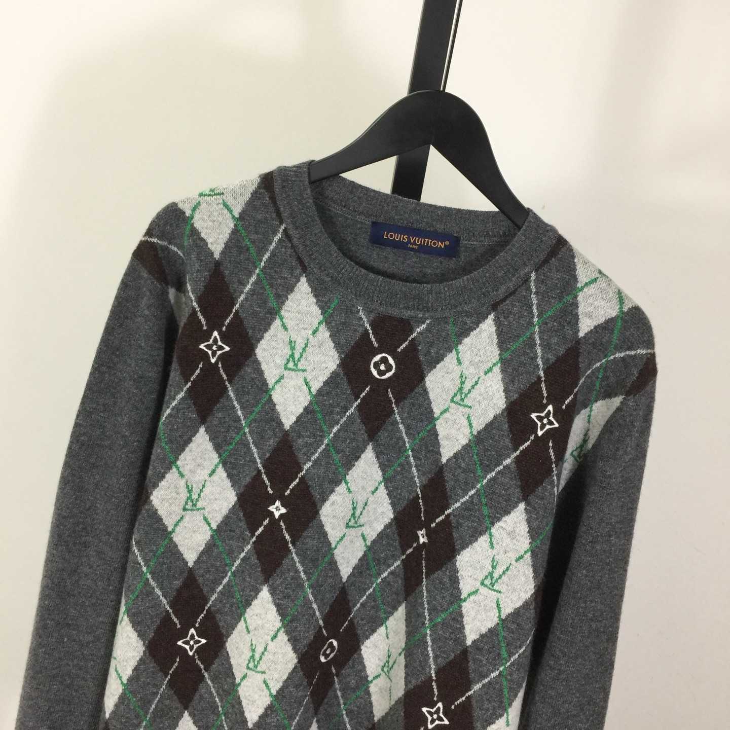 Louis Vuitton Argyle Crewneck    1AIMCJ - EUR FASHION