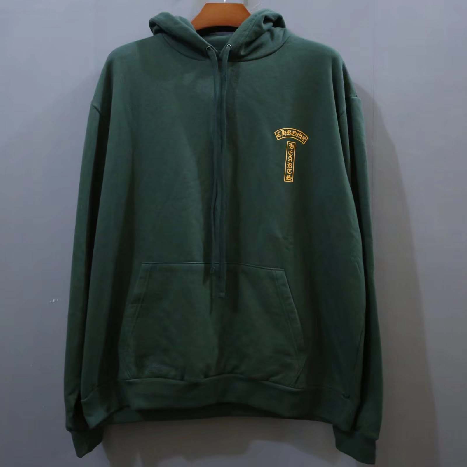 Chrome Hearts T Bar Sweatshirt 'Green/Gold' - EUR FASHION