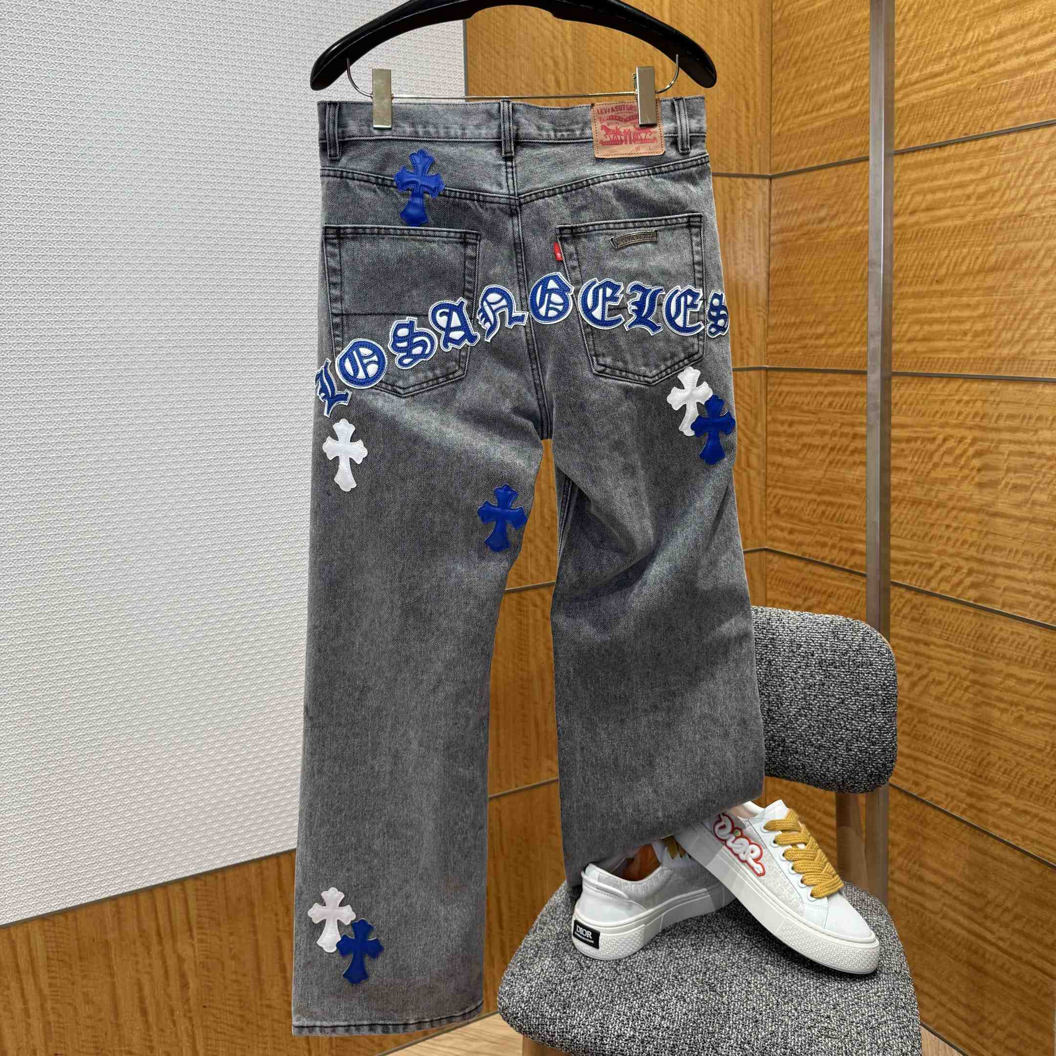 Chrome Hearts Jeans - EUR FASHION