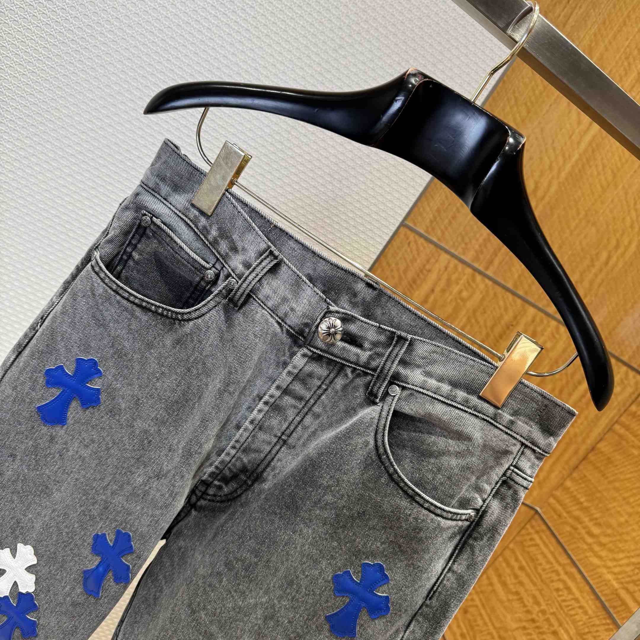 Chrome Hearts Jeans - EUR FASHION