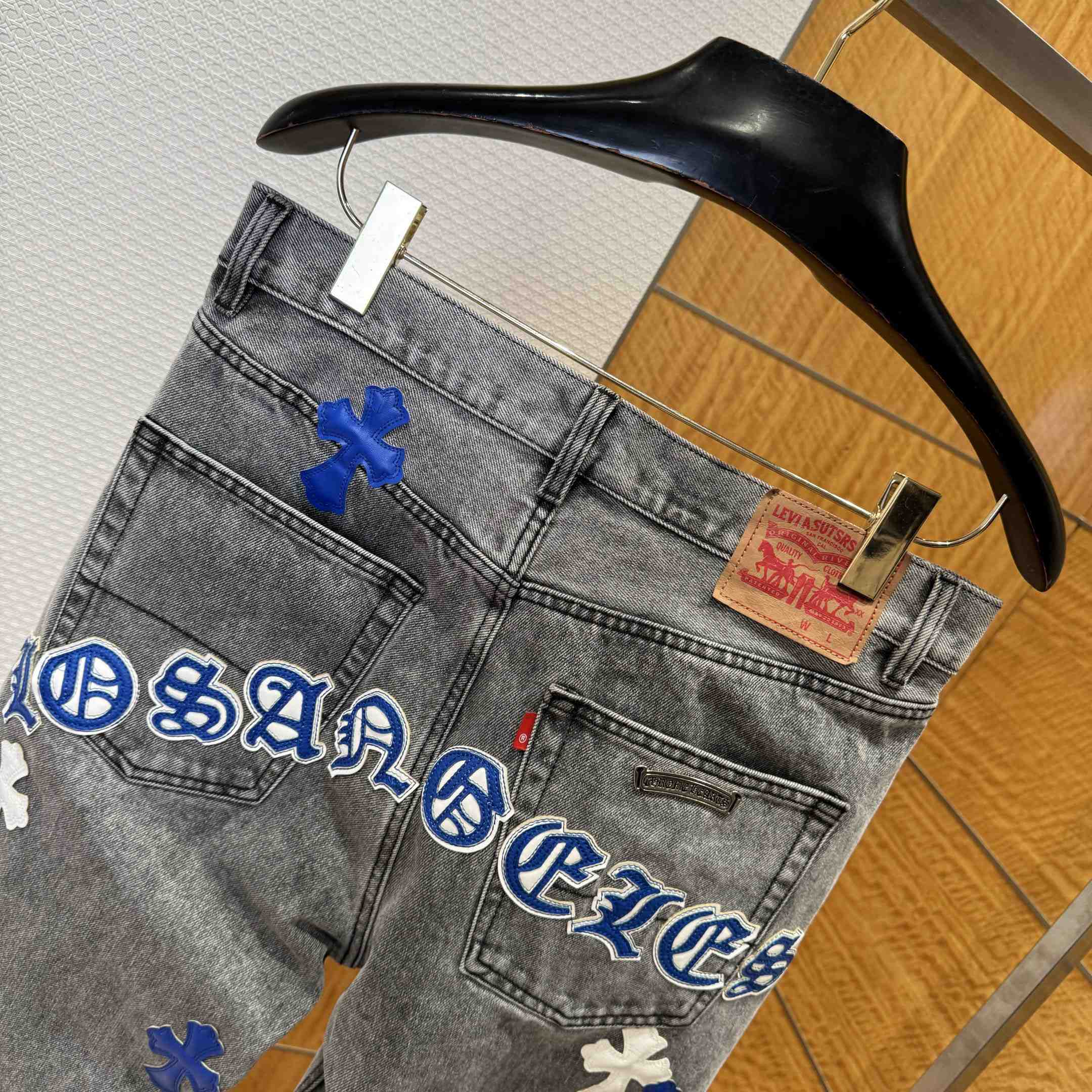Chrome Hearts Jeans - EUR FASHION