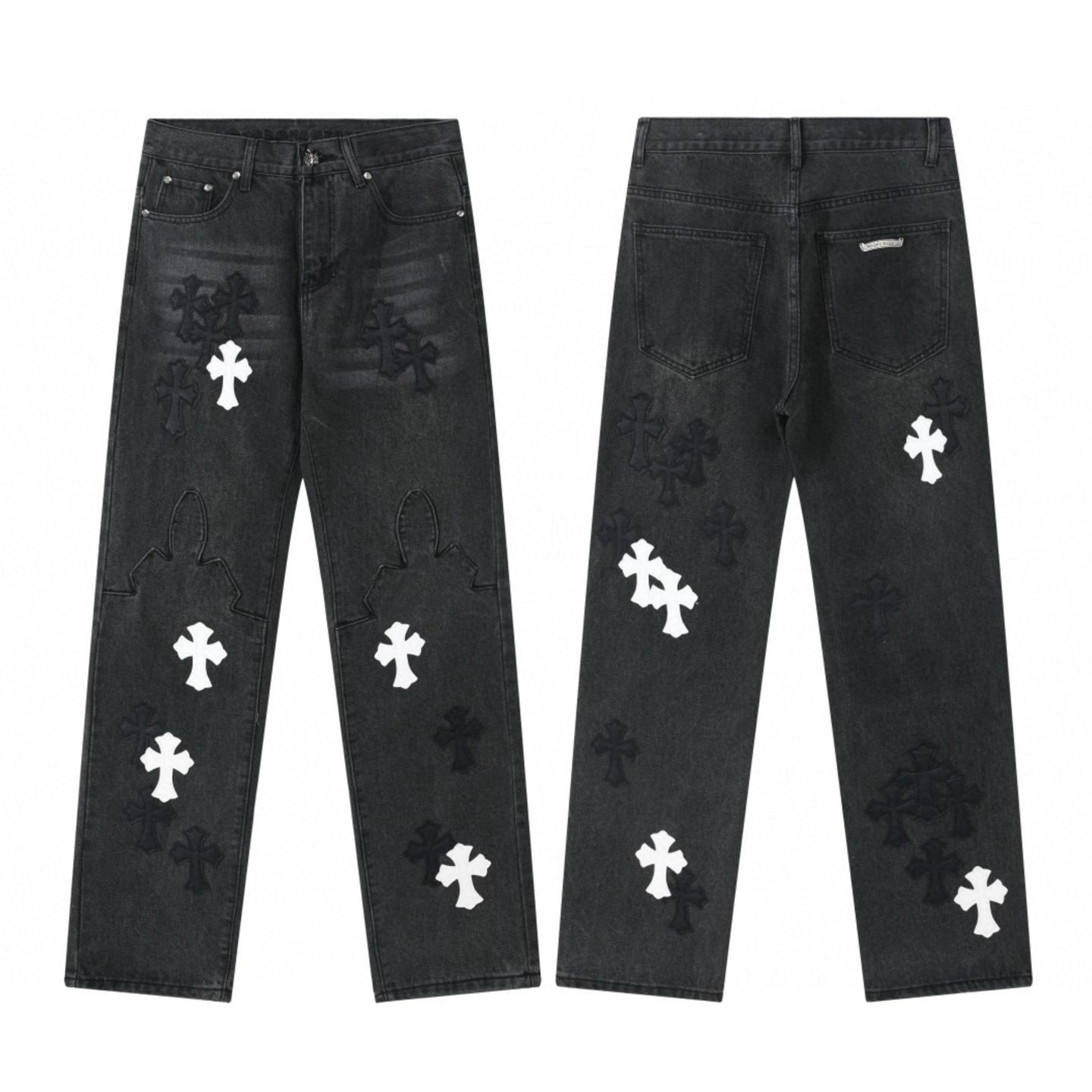 Chrome Hearts Jeans - EUR FASHION