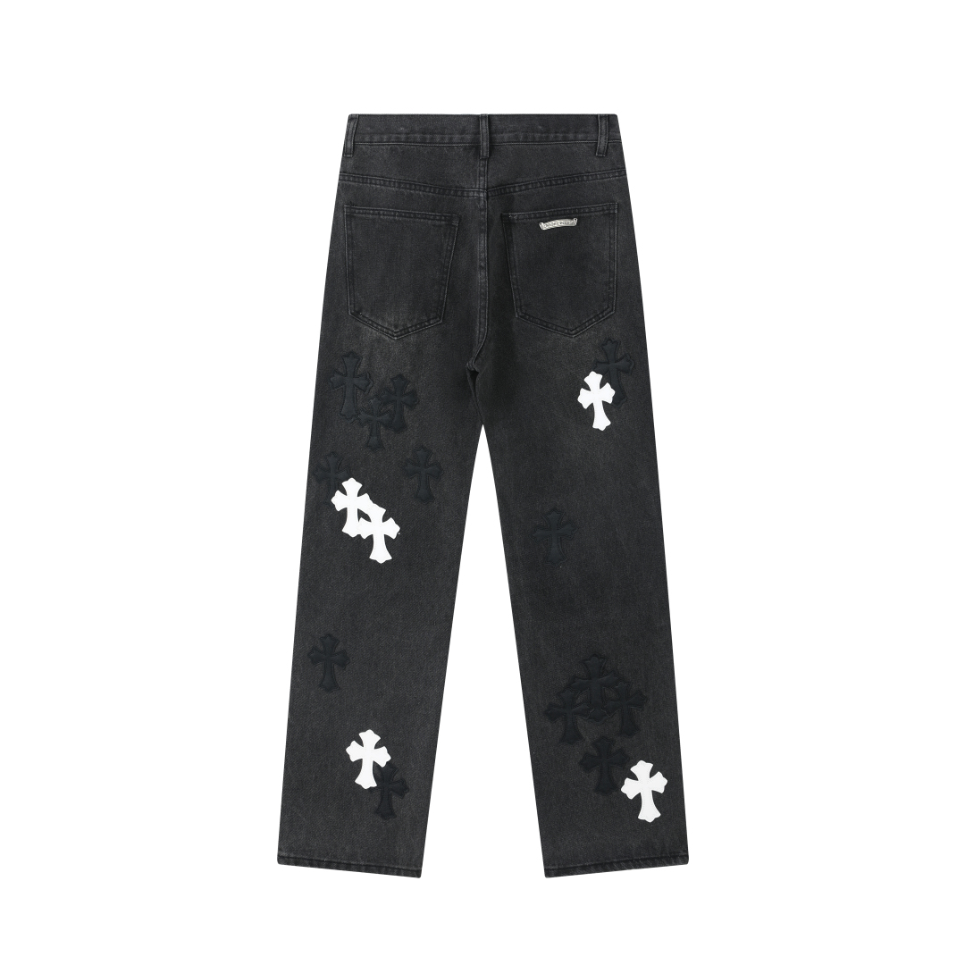 Chrome Hearts Jeans - EUR FASHION