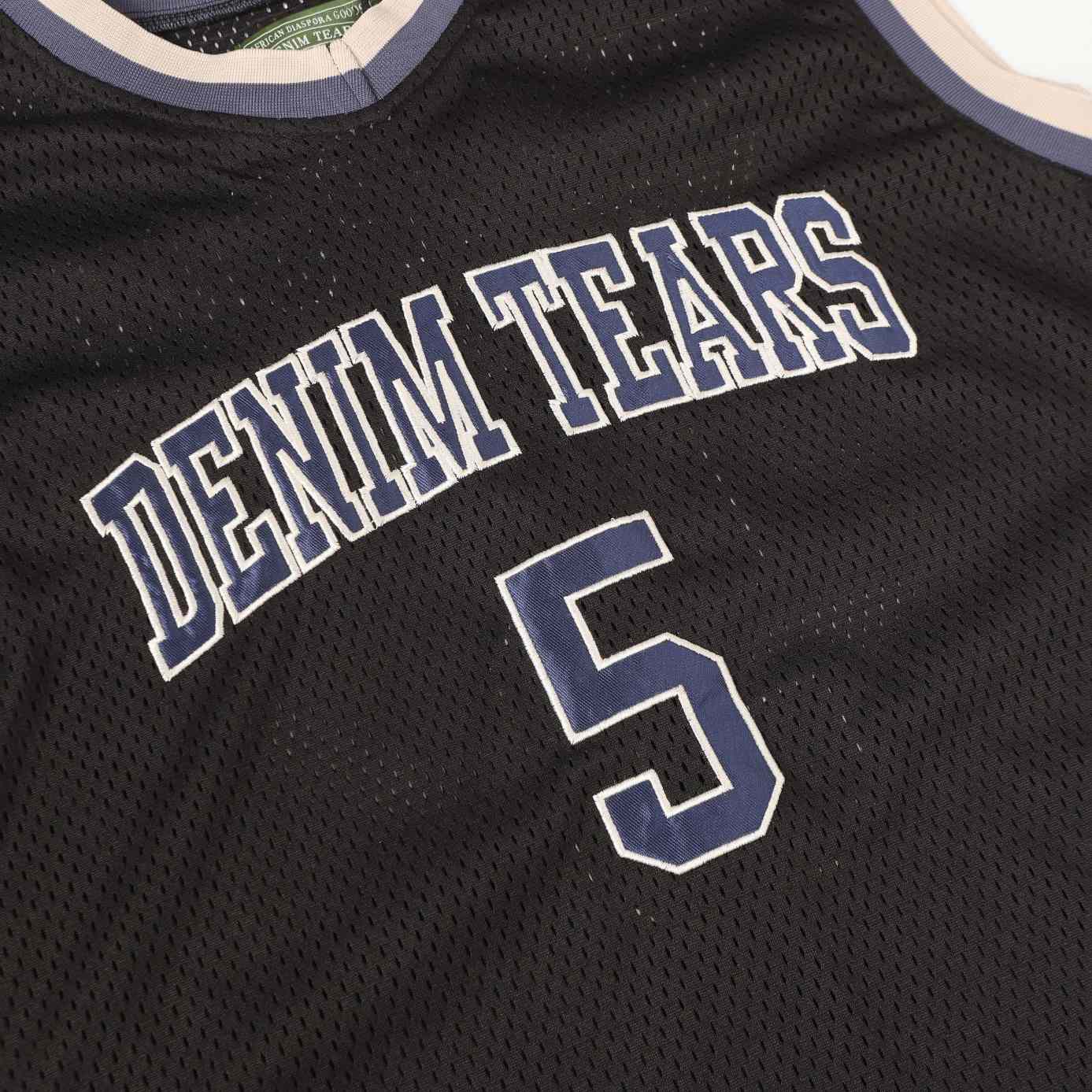 Denim Tears Game Jersey 'Black' - EUR FASHION