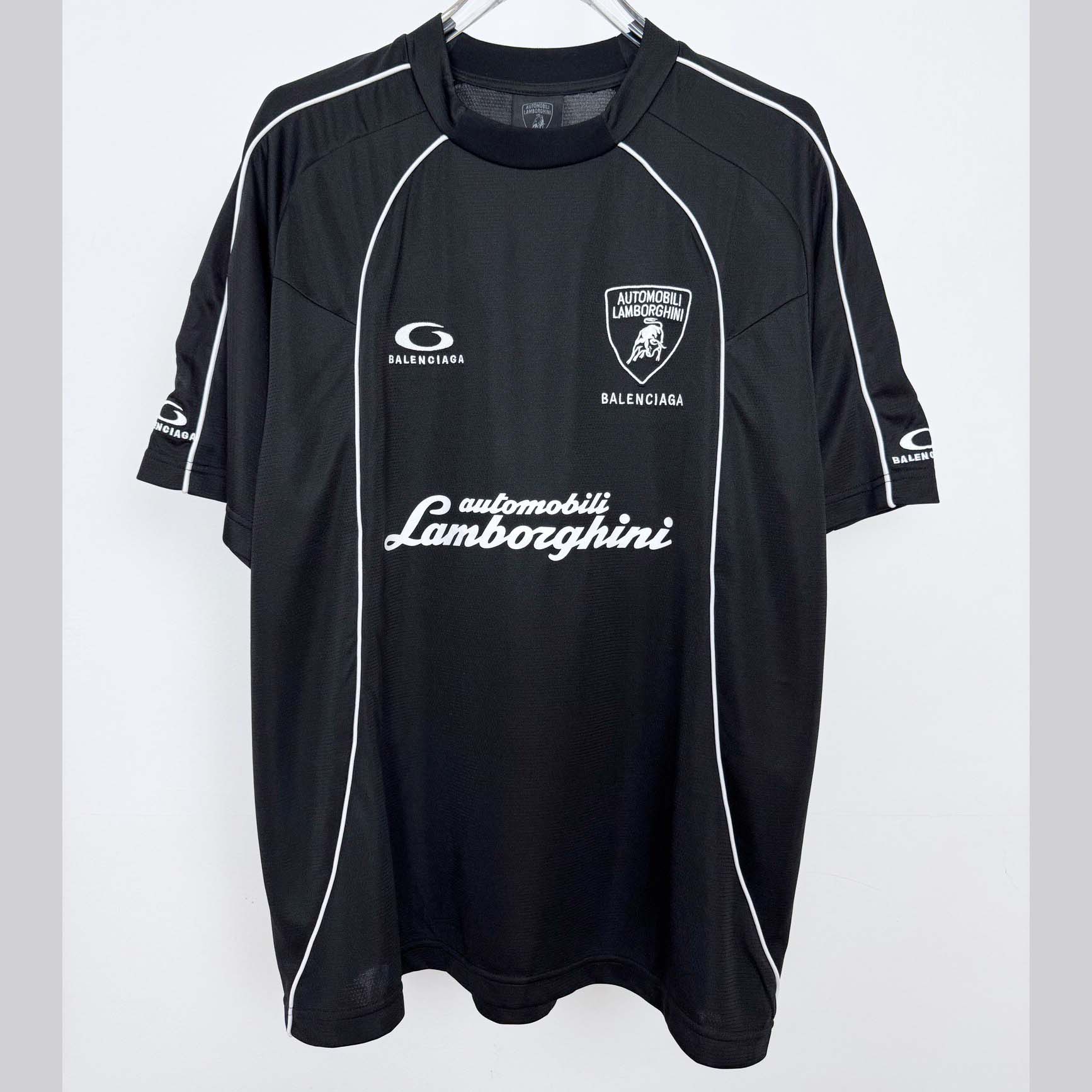 Balenciaga I Automobili Lamborghini Oversized Soccer T-shirt - EUR FASHION