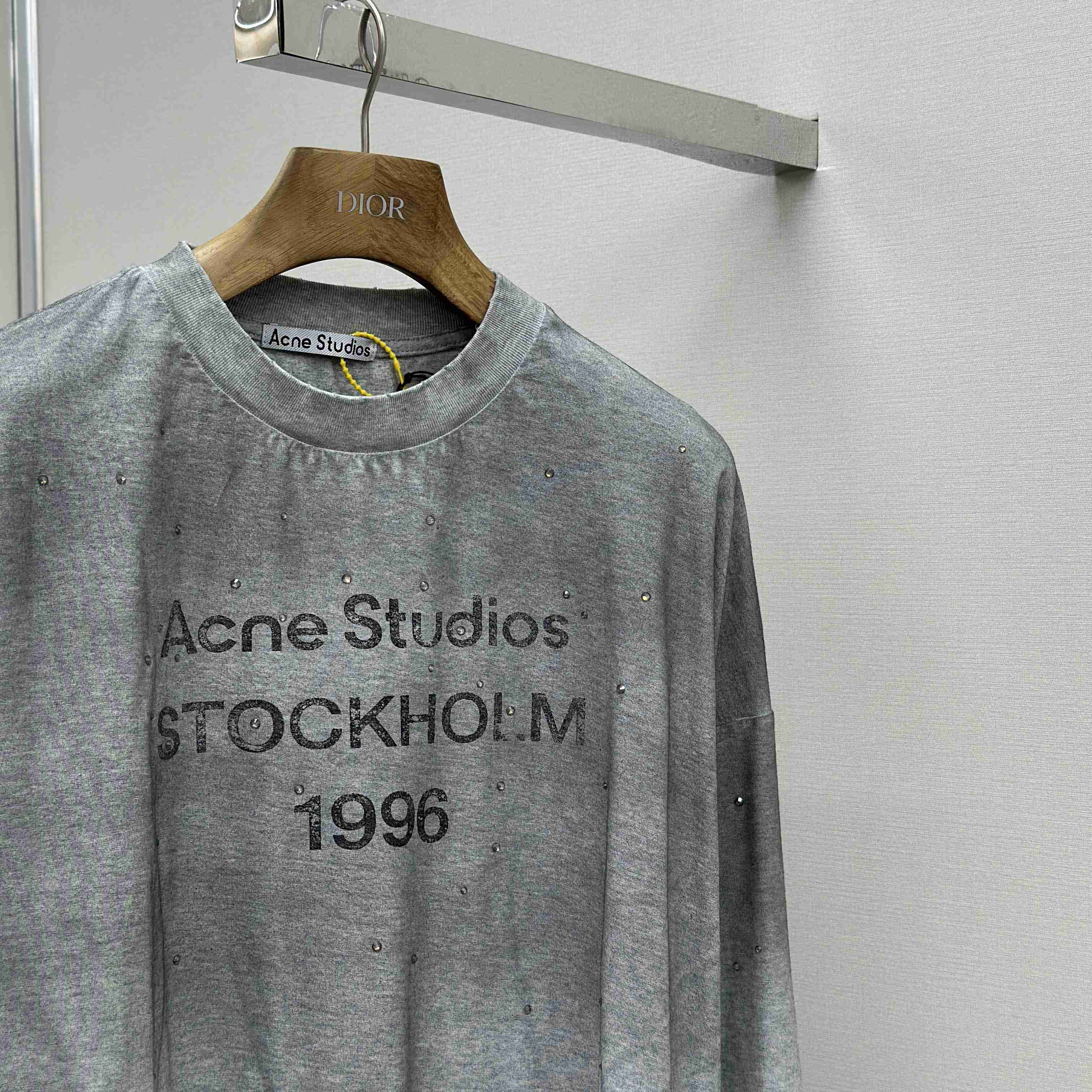 Acne Studios Logo T-shirt - Relaxed Fit - EUR FASHION